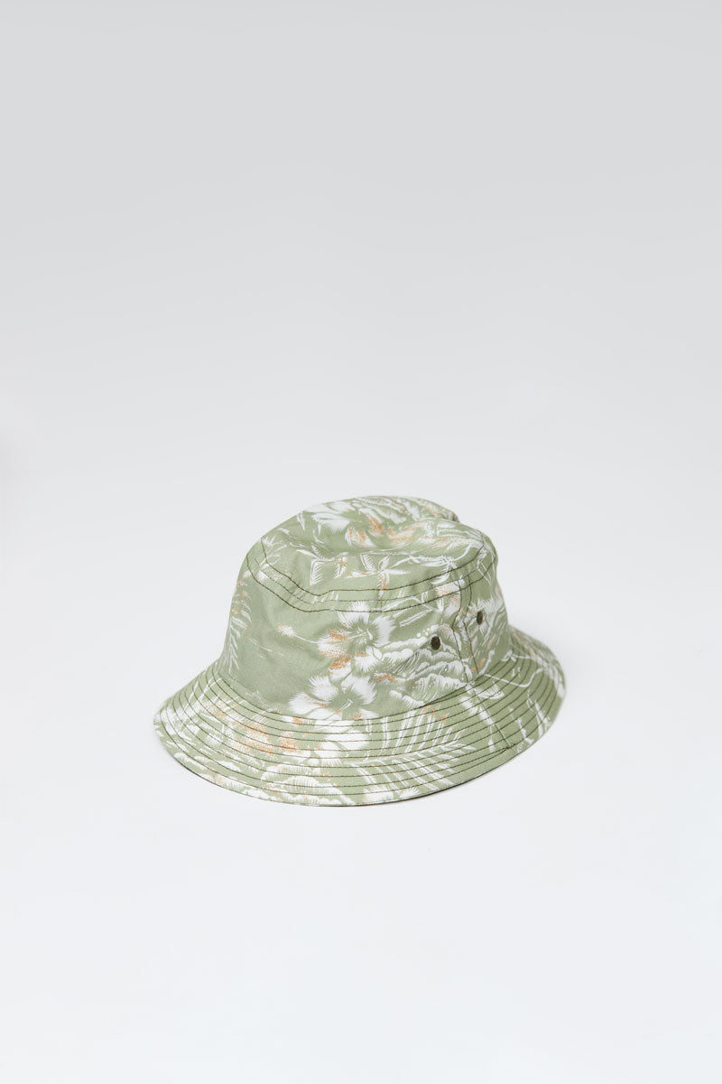 Lite Year Hawaiian Bucket Hat for Women & Men - Breathable Sun Protection Summer Beach Hat - Sage Green Bucket Cap for Outdoor, Travel, Surfing & Vacation