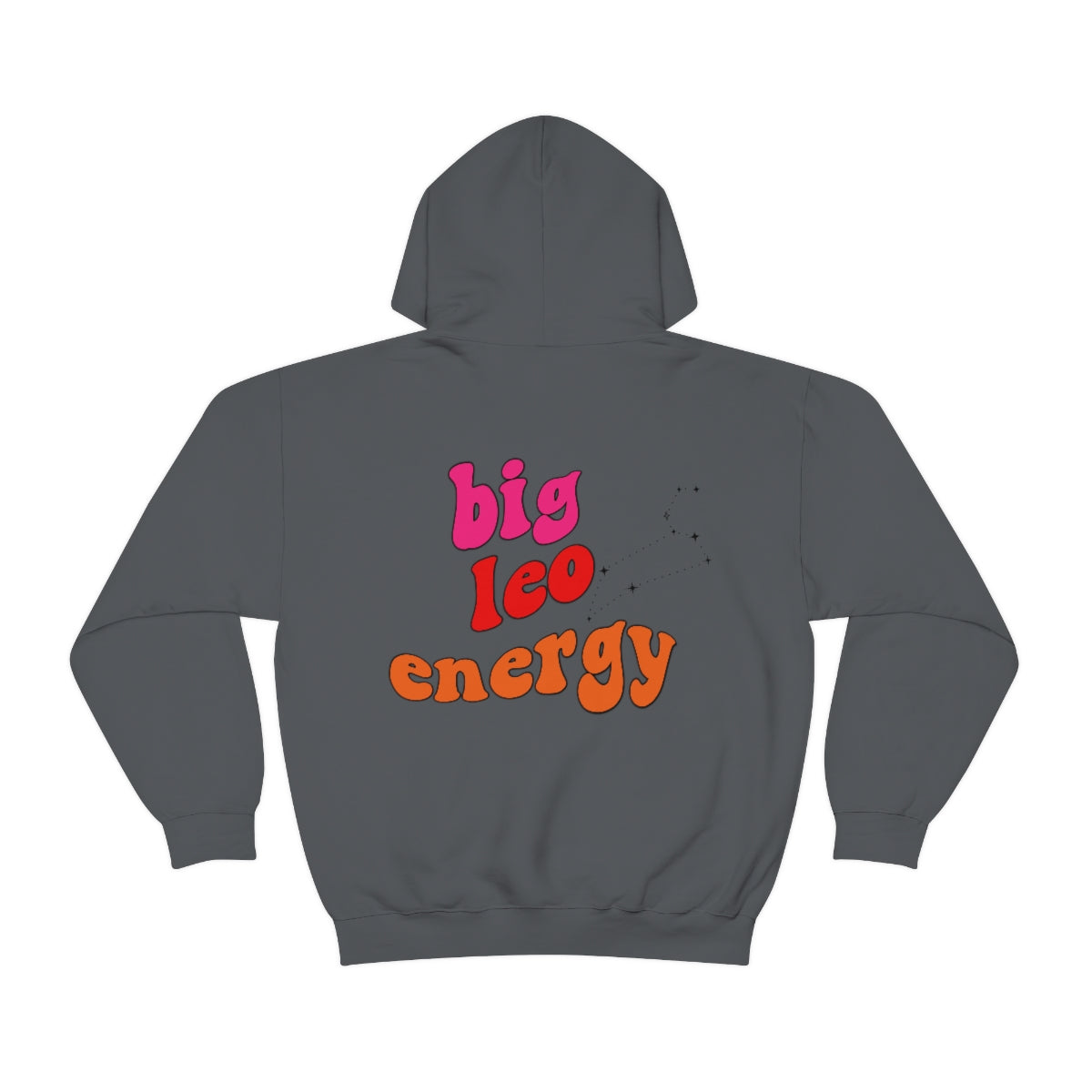 Big Leo Energy Hoodie - Zodiac Sweatshirt for Astrology Lovers | Perfect Christmas Gift for Leo | Cozy & Stylish for Daily Wear & Gifting