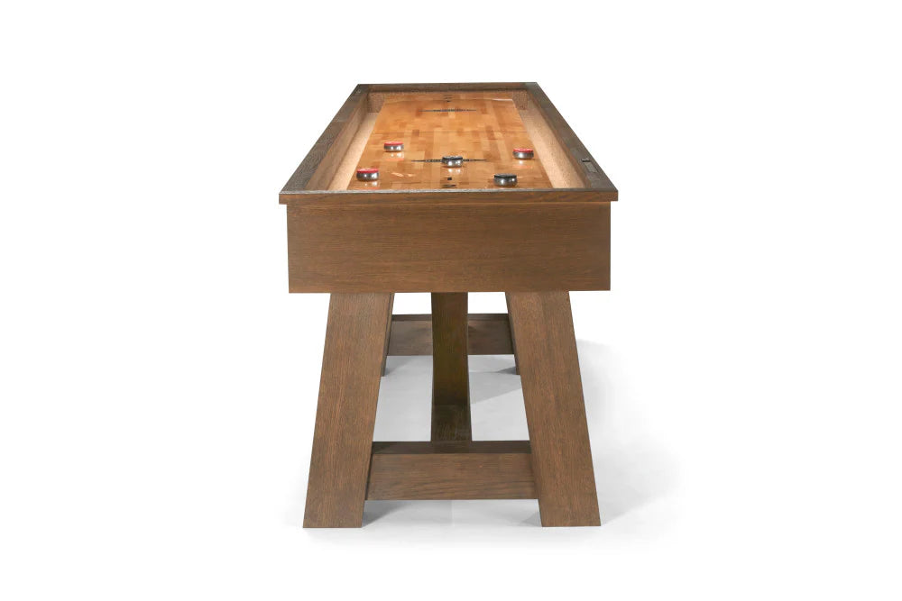 Premium Brunswick Botanic 12-Foot Shuffleboard Table for Game Rooms & Bars – Professional Indoor Shuffleboard for Home Entertainment & Pub Games