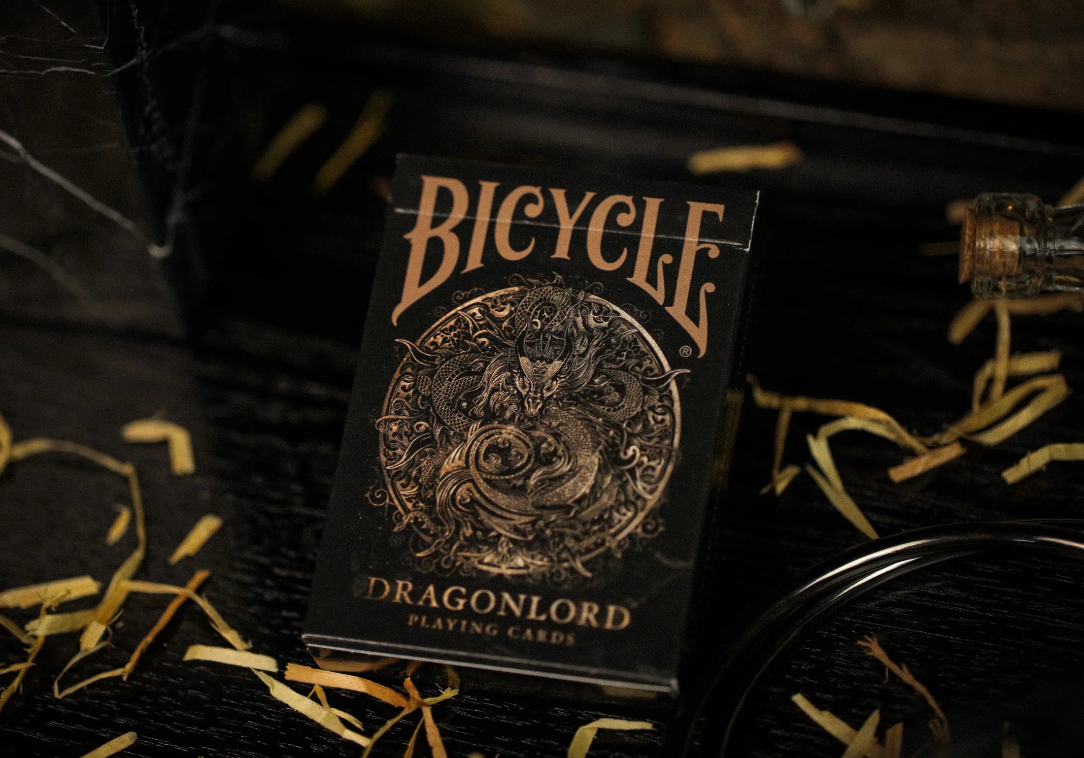 Apocalypse Bicycle Playing Cards - Premium Wooden Box Set | Unique Collectible Deck for Card Games, Magic Tricks & Poker Nights