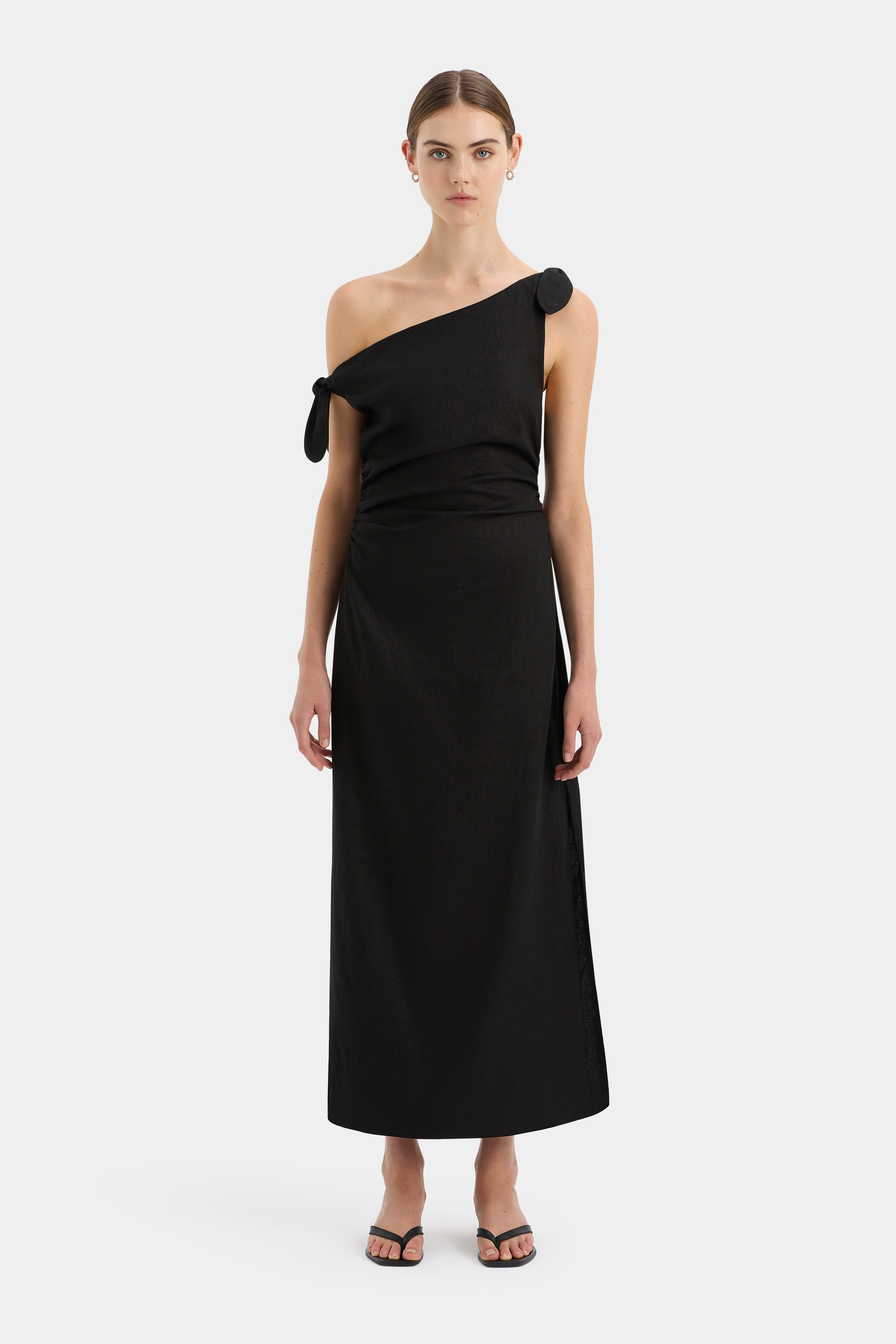 Bettina Off Shoulder Dress for Women - Flowy Summer Dress with Ruffles & Elastic Waist - Perfect for Beach, Vacation, and Date Night