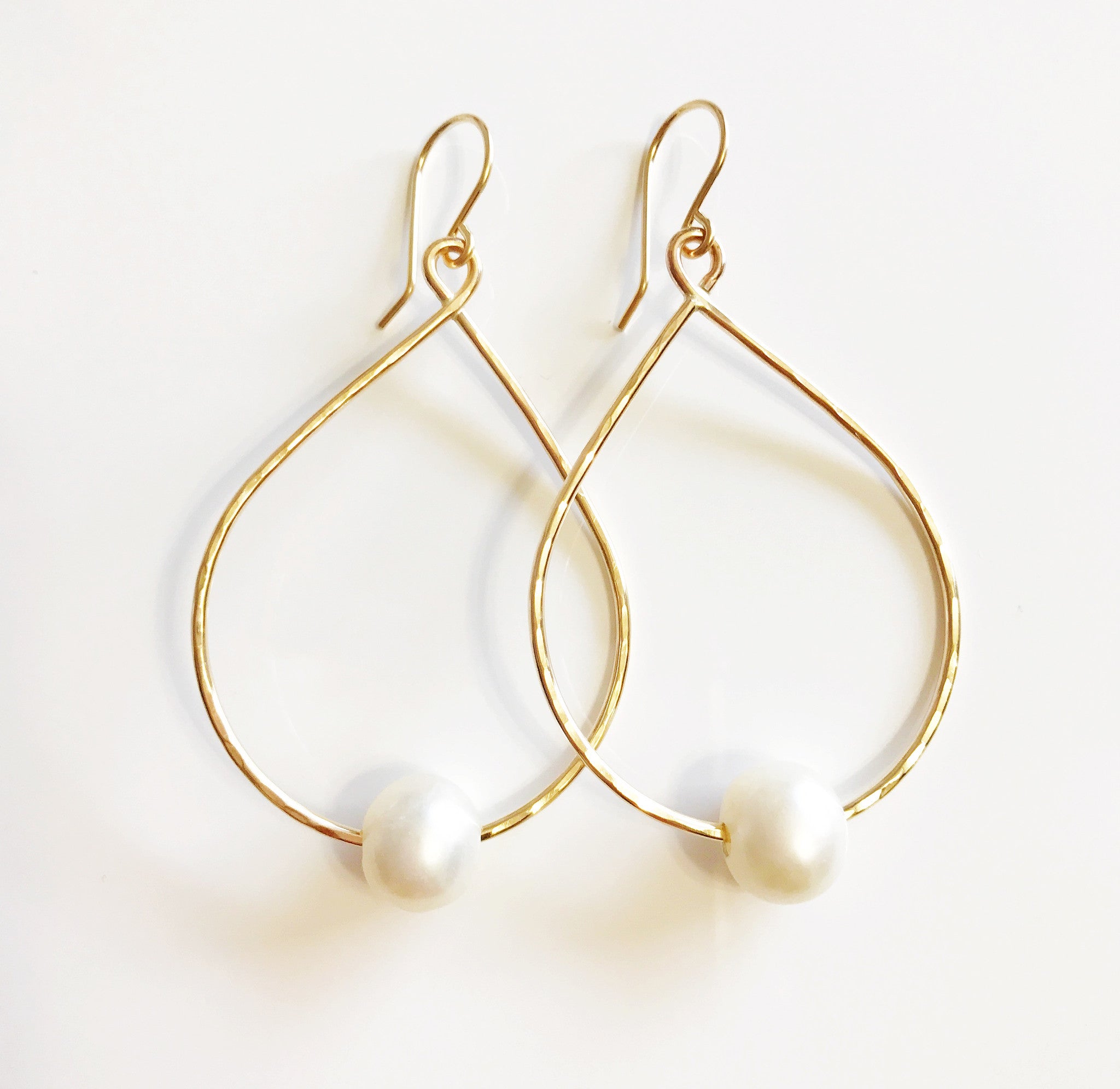 Molly White Pearl Earrings (E353) - Elegant Dangle Earrings for Women, Perfect for Weddings, Parties & Everyday Wear