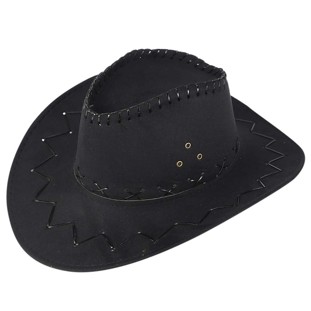 Men's White Cowboy Hat - Unisex Sun Shade Cap for Outdoor, Ranch, and Western Style - Perfect for Rodeo, Horseback Riding, and Country Music Festivals
