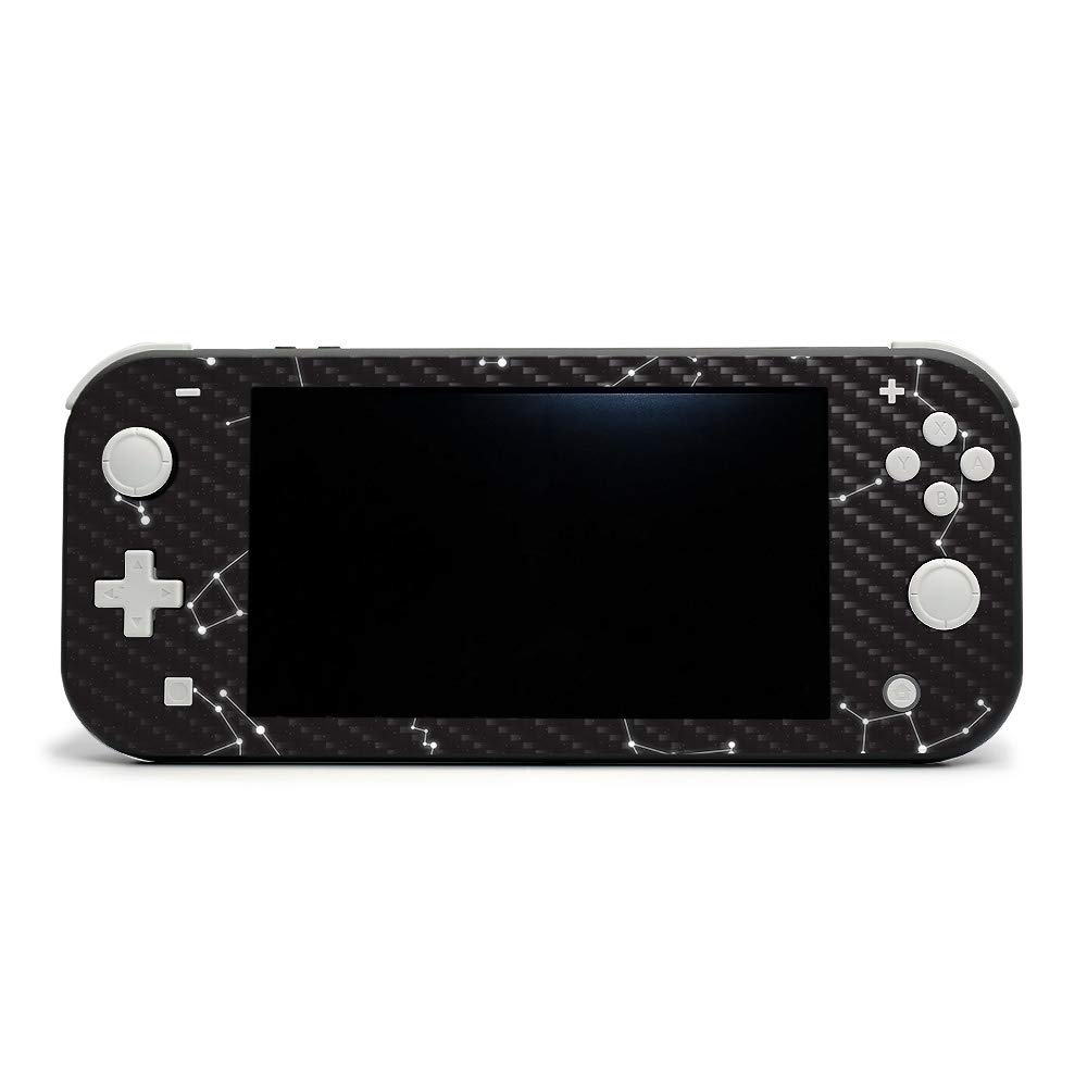Premium Carbon Fiber Skin for Nintendo Switch Lite - Constellations Design | Protective & Durable Textured Cover | Easy to Apply & Remove | Made in USA | Perfect for Gaming Protection & Style Enhancement