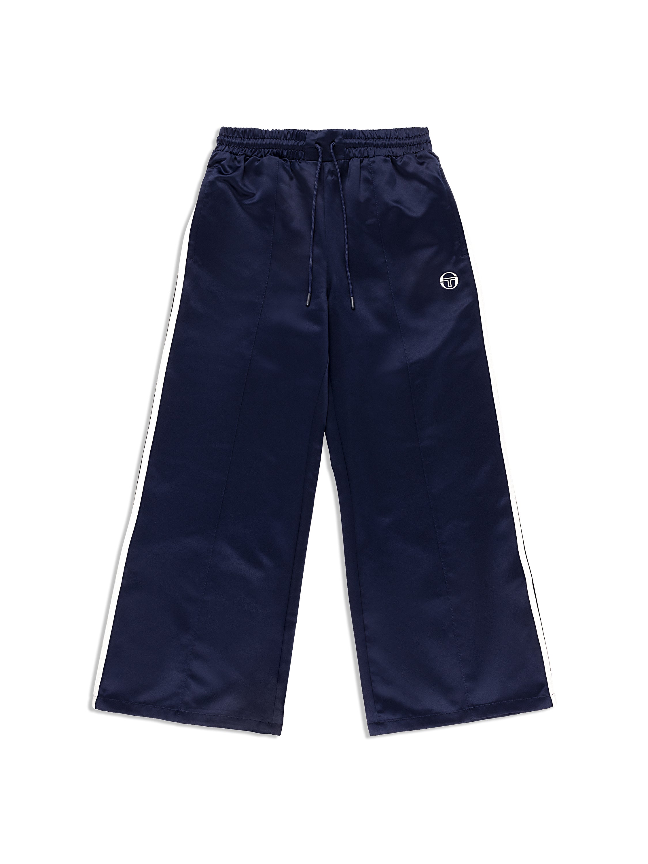 Miss Stella Women's High-Waisted Pants in Maritime Blue - Comfortable Stretch Fabric for Work, Travel & Casual Wear