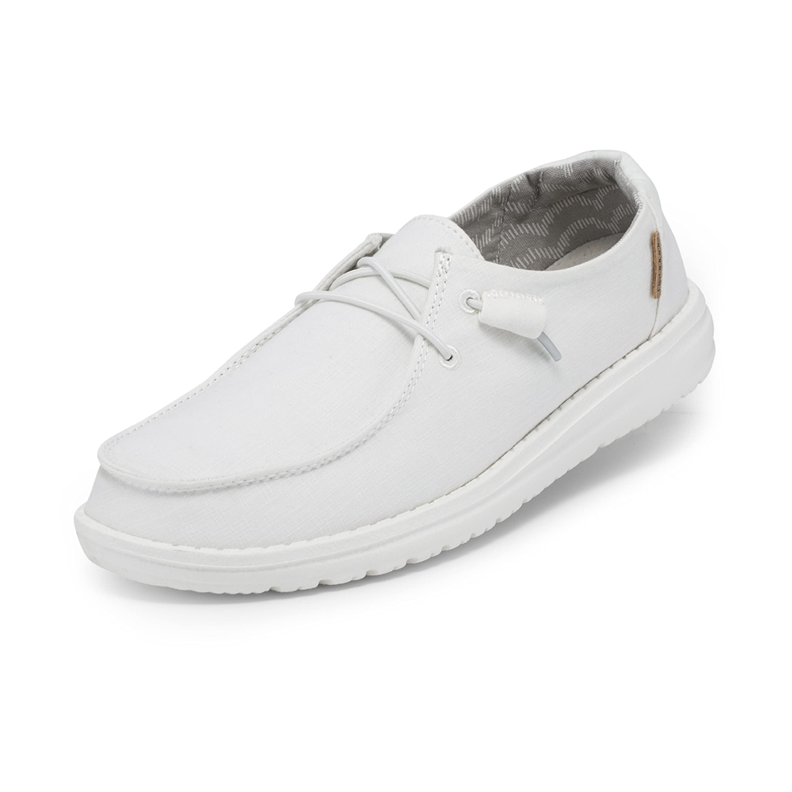 Hey Dude Women's Wendy Slip-On Shoes - Comfortable Lightweight Casual Loafers for Women | Multiple Colors & Sizes | Perfect for Walking, Travel & Everyday Wear