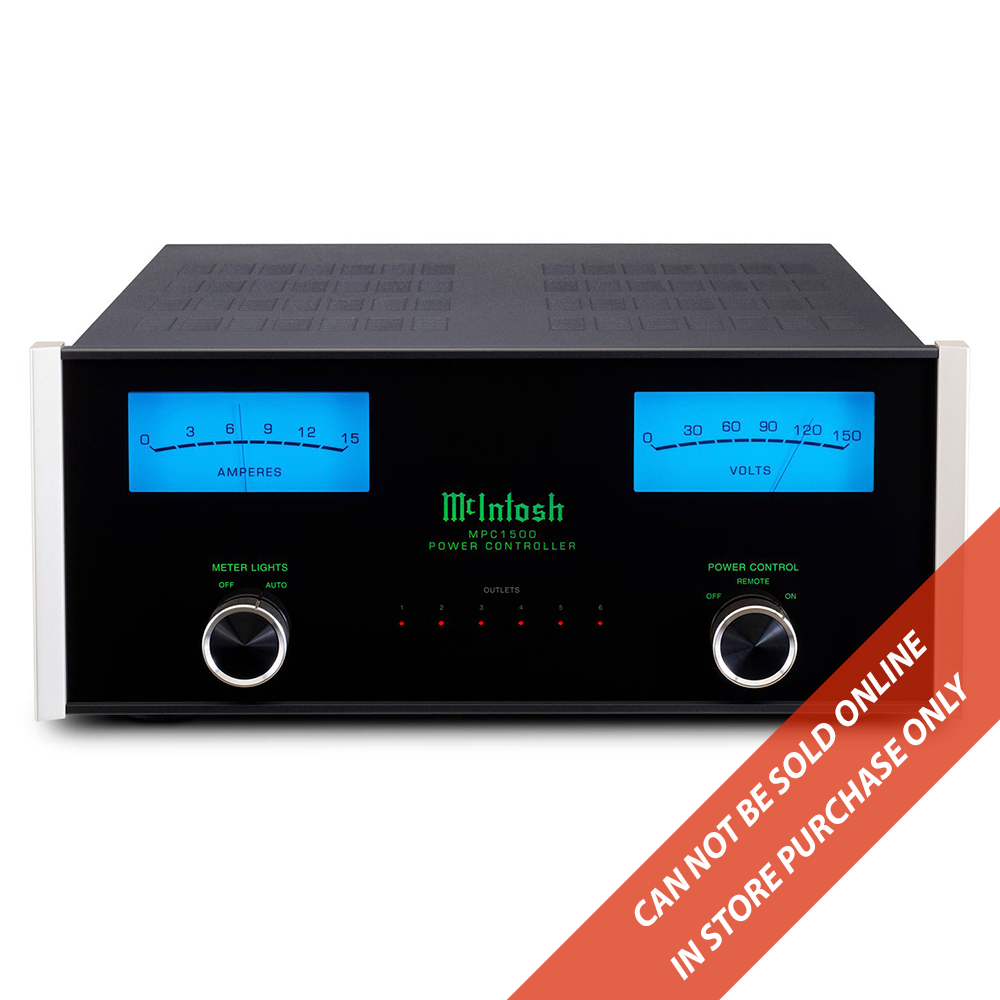 McIntosh MPC1500 Power Controller - Premium Home Audio Power Management for Hi-Fi Systems | Perfect for Home Theater & Audiophile Setups
