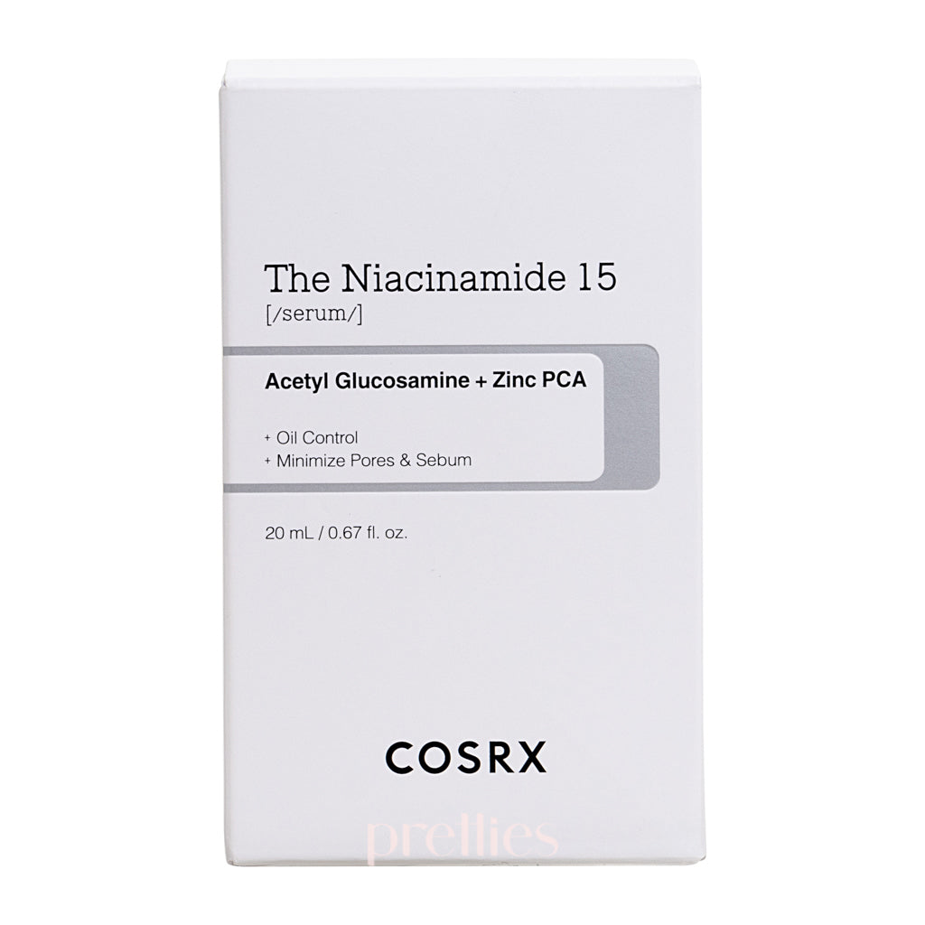 COSRX The Niacinamide 15 Serum 20ml - Brightening & Hydrating Face Serum for Dark Spots & Pores - Perfect for Daily Skincare Routine & Nighttime Treatment