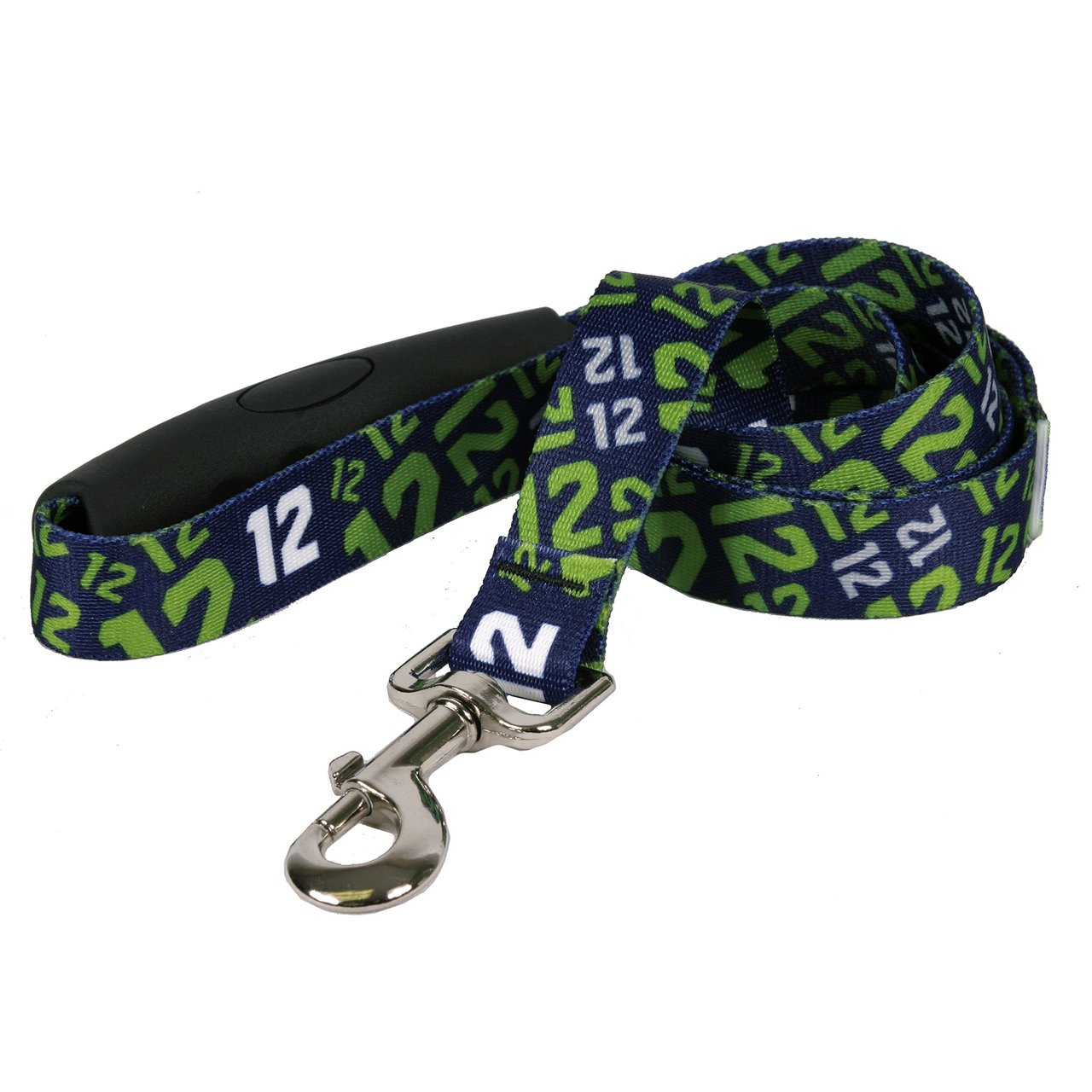 Yellow Dog Design 12th Dog Navy Blue EZ-Grip Dog Leash with Comfort Handle for Small/Medium Dogs - Perfect for Walking, Training & Outdoor Adventures