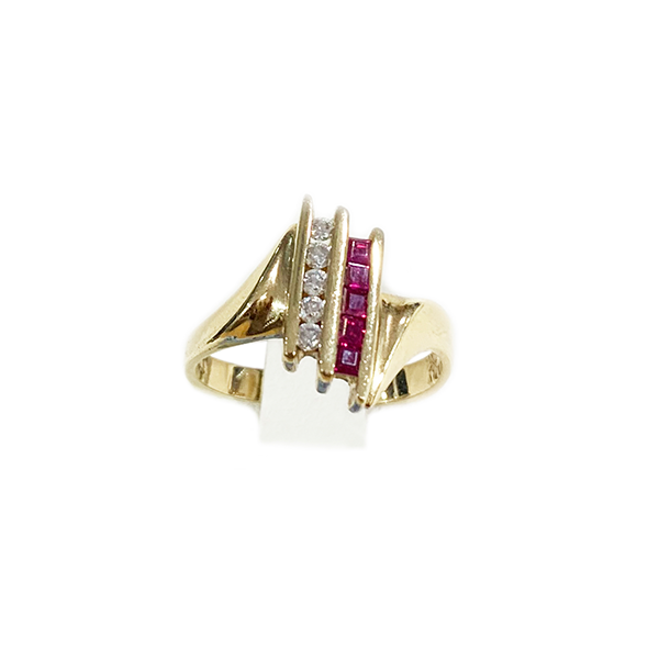 14K Yellow Gold Ruby Ring for Women – Elegant & Durable Jewelry for Engagement, Wedding, Anniversary & Special Occasions