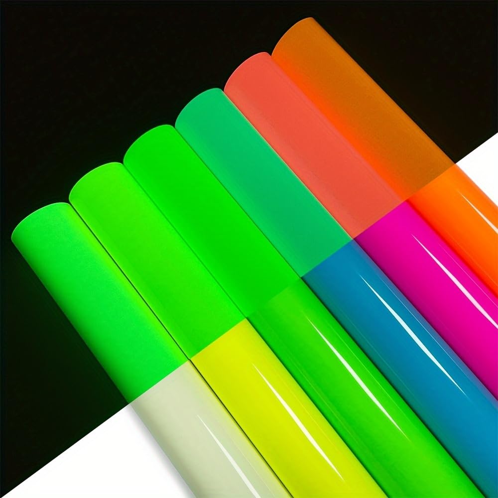 Glow in the Dark Heat Transfer Vinyl (HTV) - 12