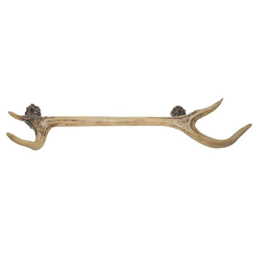 Stylish Faux Antler Bath Towel Rack - Rustic Deer Horn Design for Bathroom Decor - Perfect for Farmhouse, Cabin & Lodge Style Homes