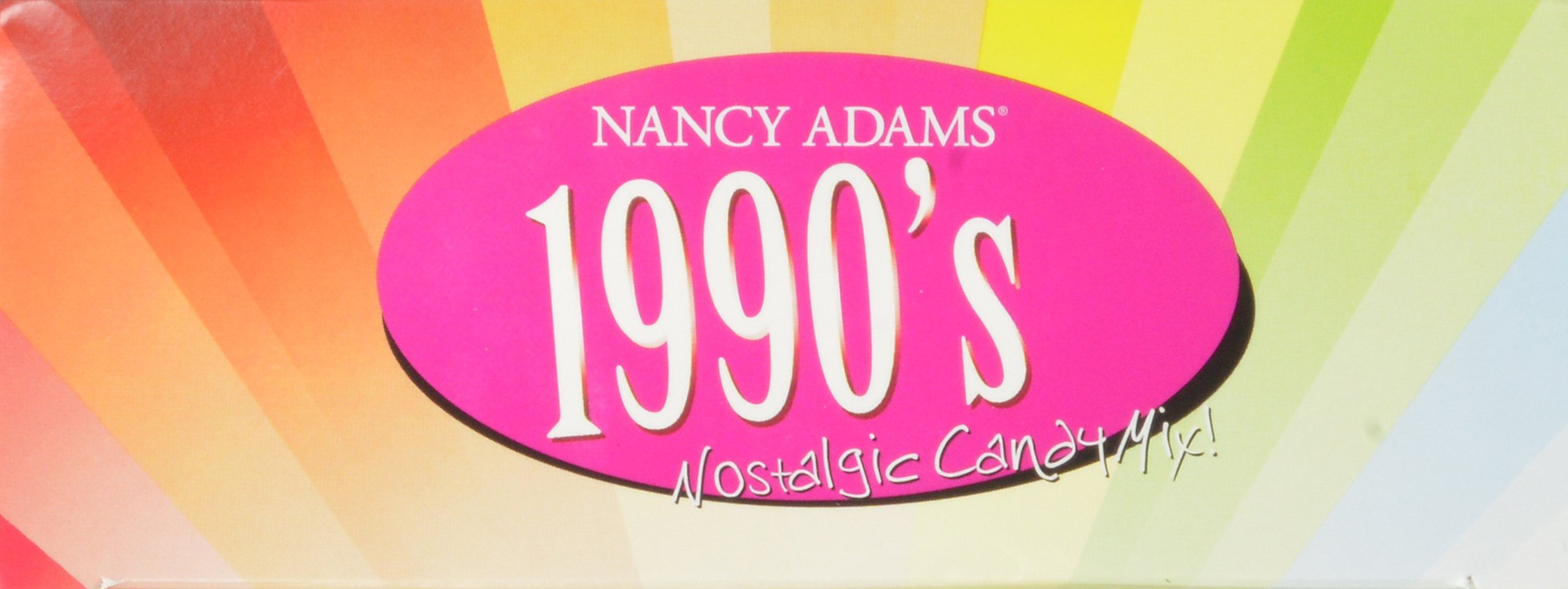 1990s Nancy Adams Nostalgic Candy Mix Gift Box - 9.75 Oz Classic 90's Candy Assortment | Perfect for Birthday Gifts, Party Favors & Retro Candy Lovers