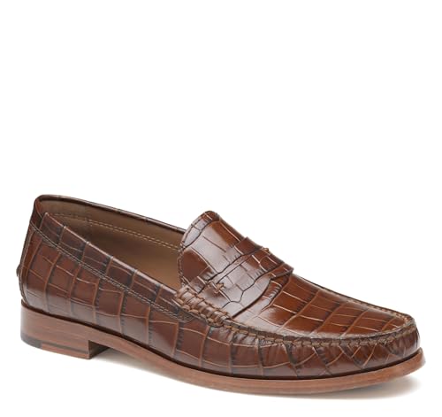 Mahogany Croc-embossed Calfskin