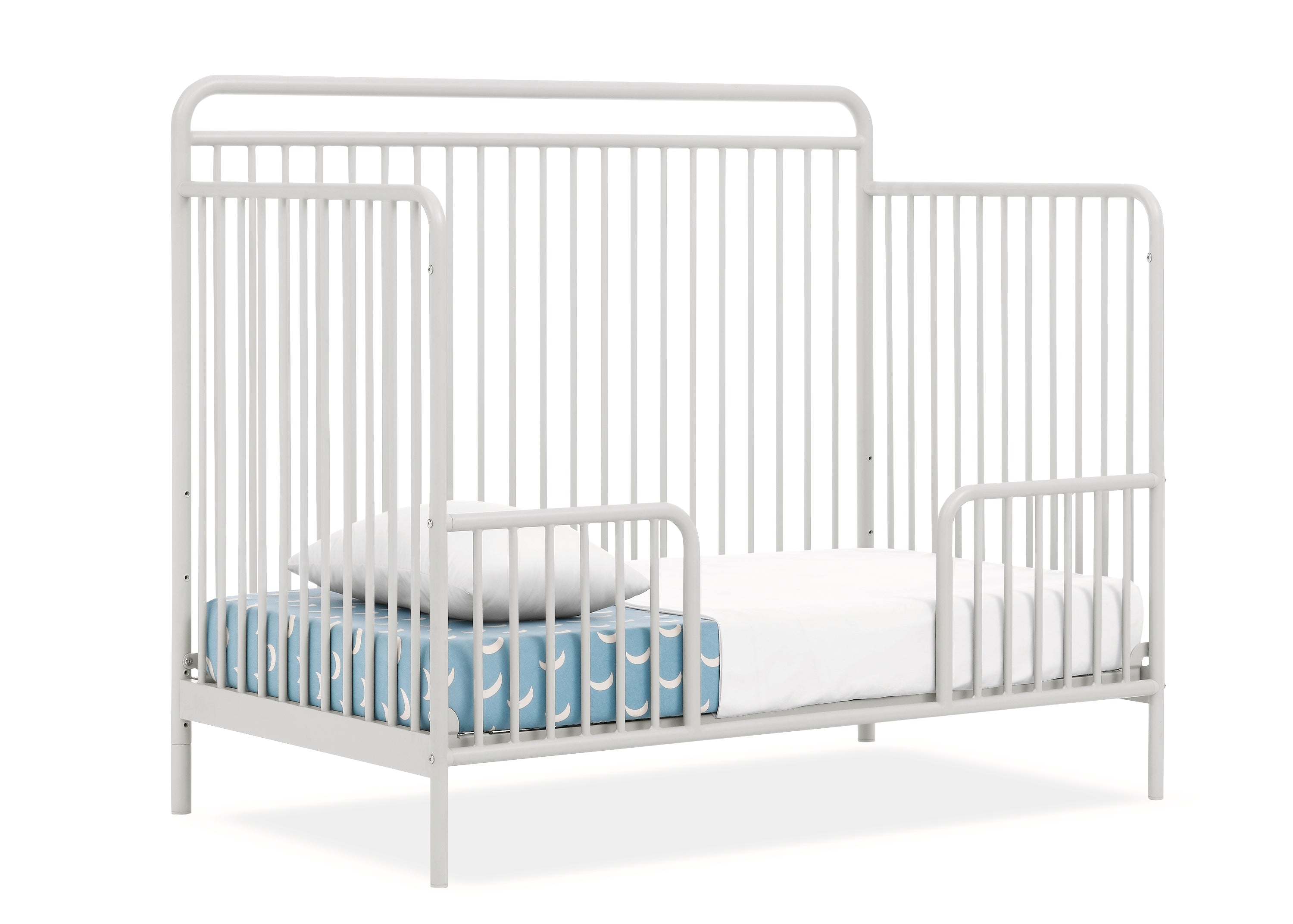 Hayden 5-in-1 Convertible Baby Crib - Toddler Bed & Daybed with Adjustable Mattress Height | Nursery Furniture for Boys & Girls | Perfect for Small Spaces & Modern Nurseries