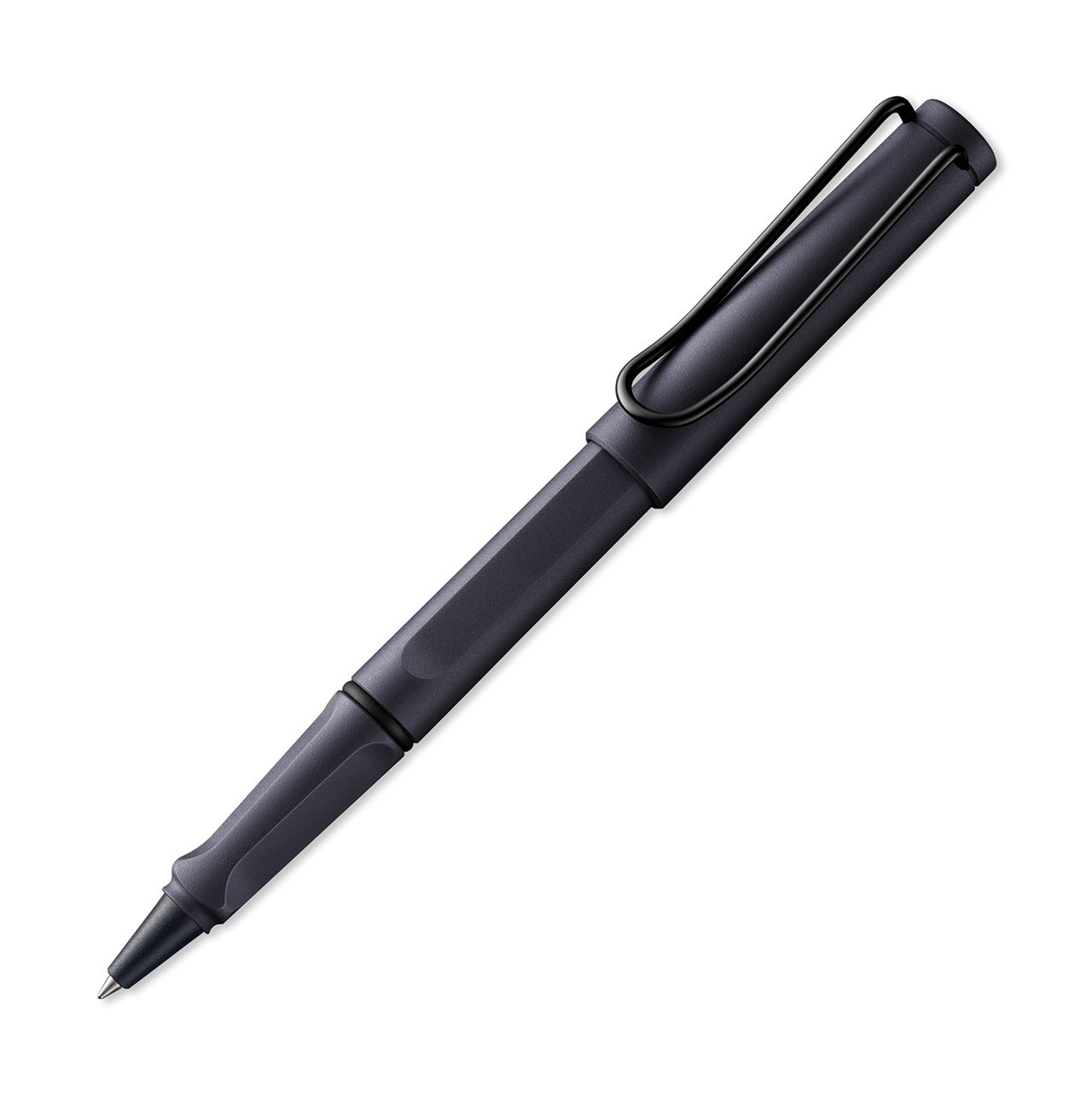 Premium Safari Steel Black Special Edition Rollerball Pen - Elegant Writing Instrument for Professionals, Gift Ideas & Office Use