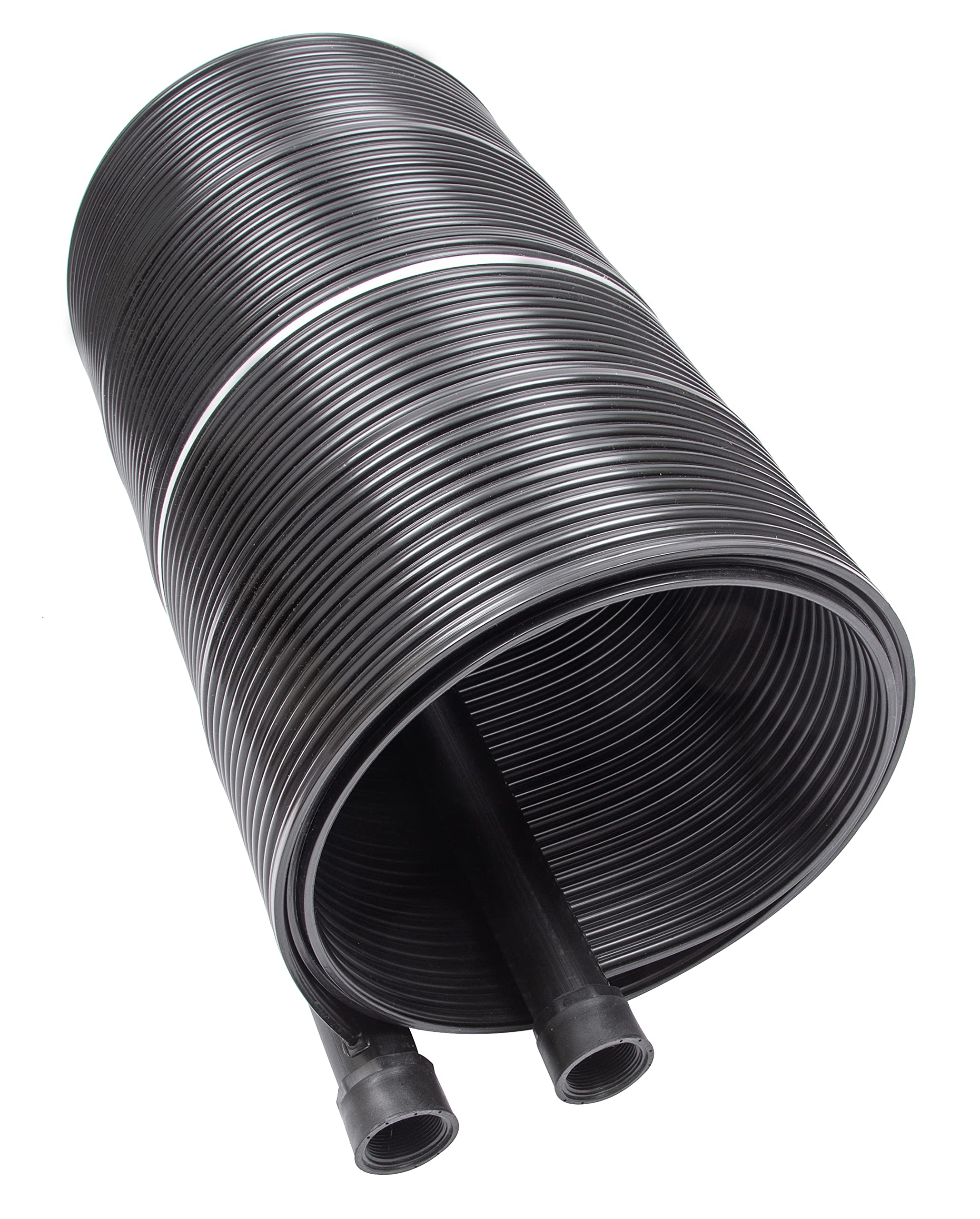 SunQuest Solar Pool Heater Panel - 2ft x 20ft Solar Water Heater for Above Ground Pools with Roof/Rack Kit - UV Resistant Polypropylene DIY-Tube Collector | Perfect for Backyard Swimming Pools, Spas & Hot Tubs - Easy Installation & Energy Efficient Heating