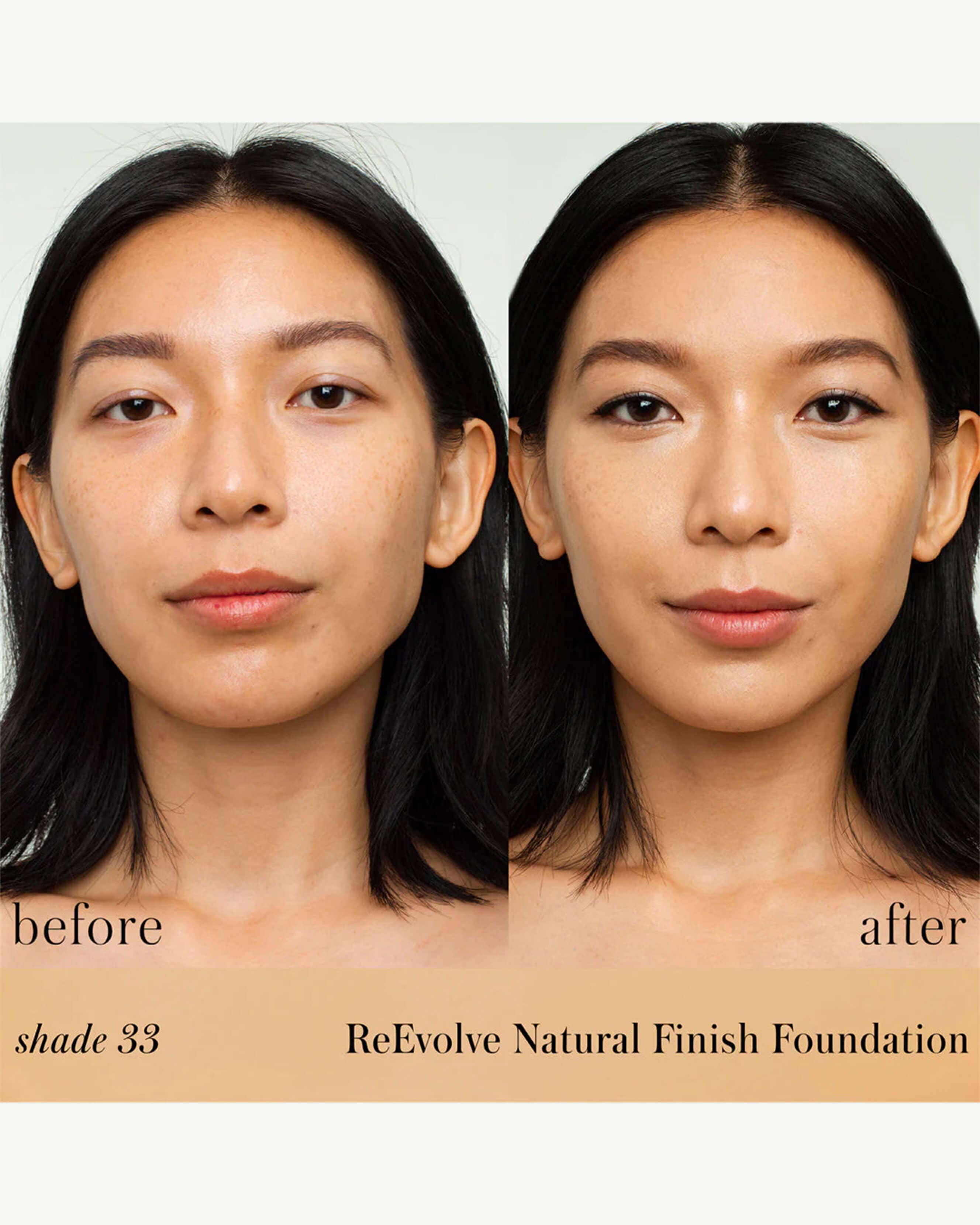 ReEvolve Natural Finish Foundation Refill - Vegan, Cruelty-Free Makeup for Flawless Coverage | Perfect for Daily Wear & Special Occasions