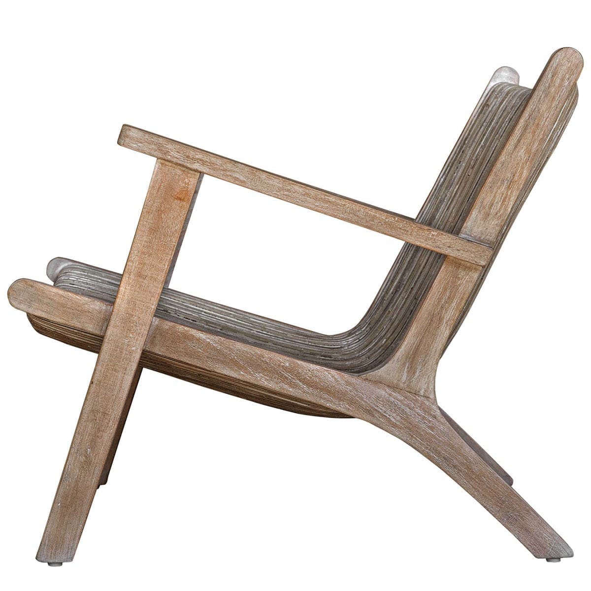 Aegea Rattan Accent Chair - Natural Wicker Lounge Chair with Cushion, Boho Style Patio Furniture for Indoor/Outdoor Living Room, Bedroom, or Garden Decor