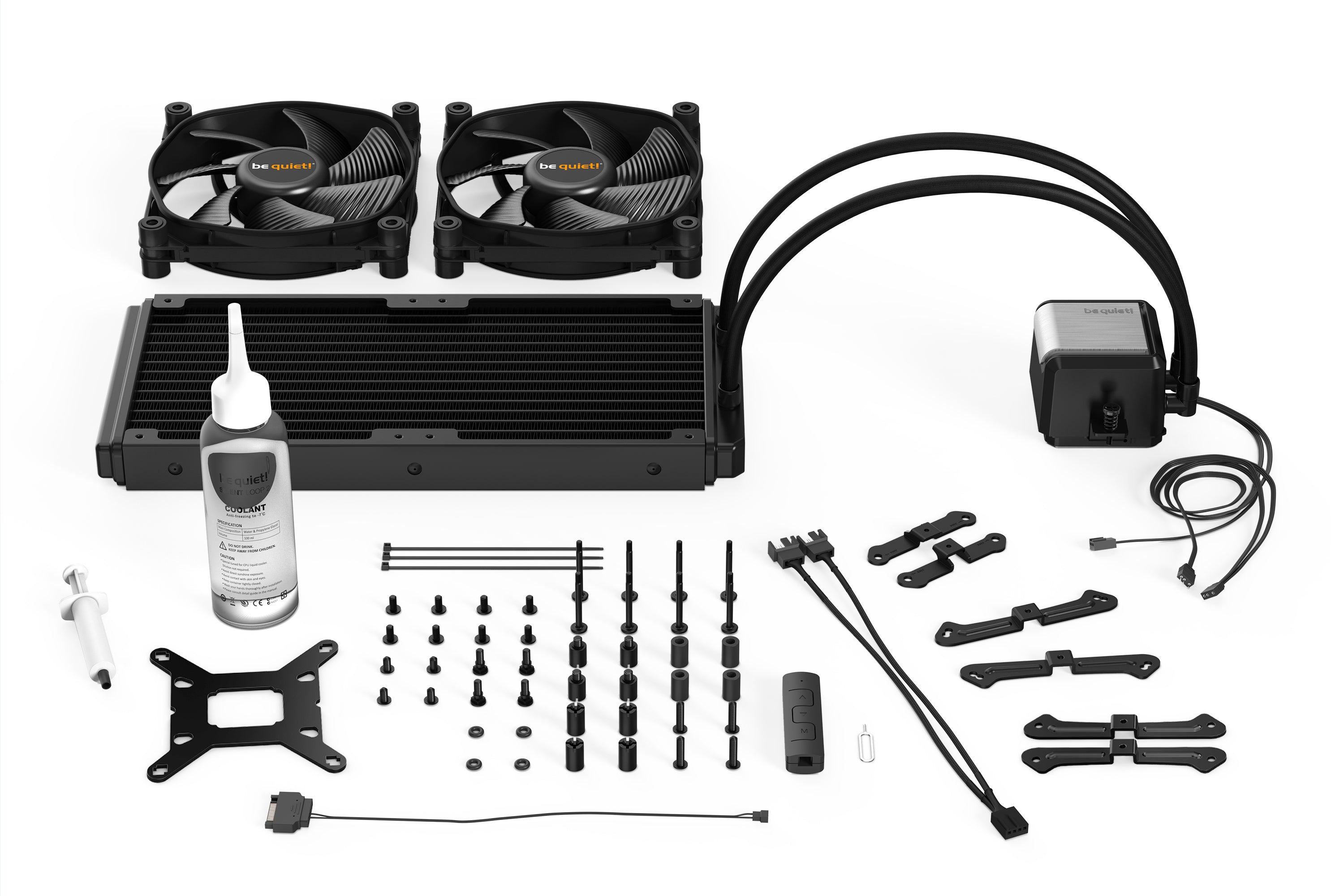 Be Quiet! Silent Loop 2 280mm AIO Liquid CPU Cooler - Premium Quiet Cooling for Gaming PC, Workstation & Overclocking - Perfect for High-Performance Desktops & Silent Builds