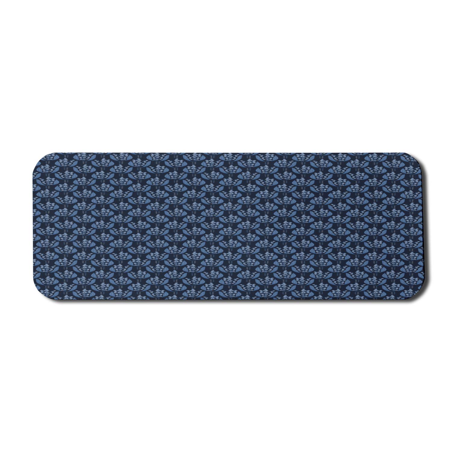 Ambesonne Vintage Floral Computer Mouse Pad - Non-Slip Rubber Gaming Mousepad (31