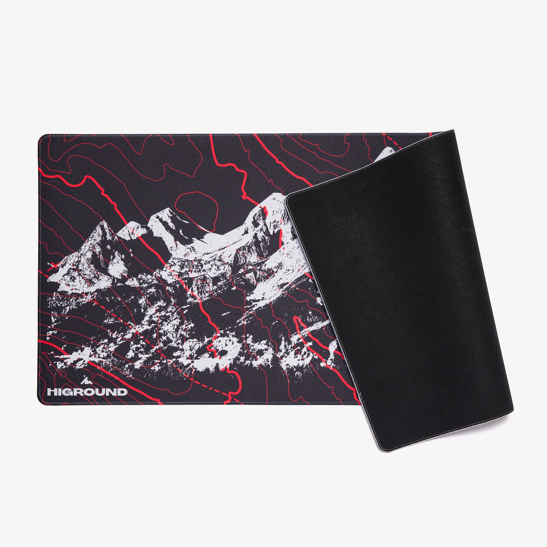 100T x HG Mercury Extra Large Gaming Mouse Pad - Non-Slip Rubber Base, Smooth Surface for PC, Mac, Laptop - Perfect for Esports, Office Work & Home Gaming Setup