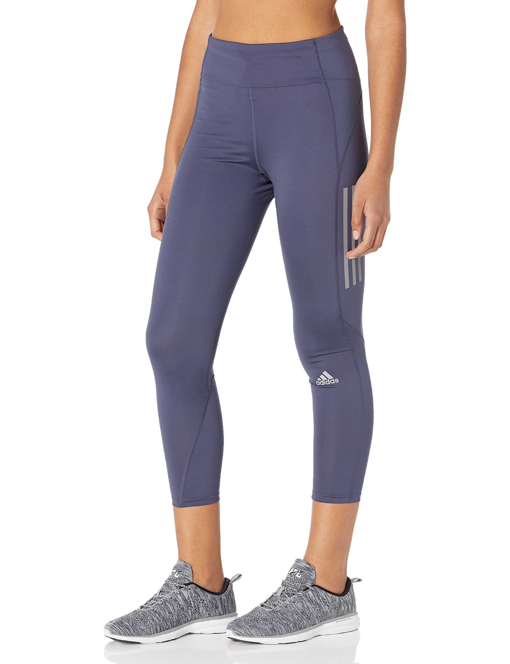 Adidas Women's Own The Run 7/8 Running Tights - High Waist Yoga Workout Leggings for Gym, Jogging & Fitness Training