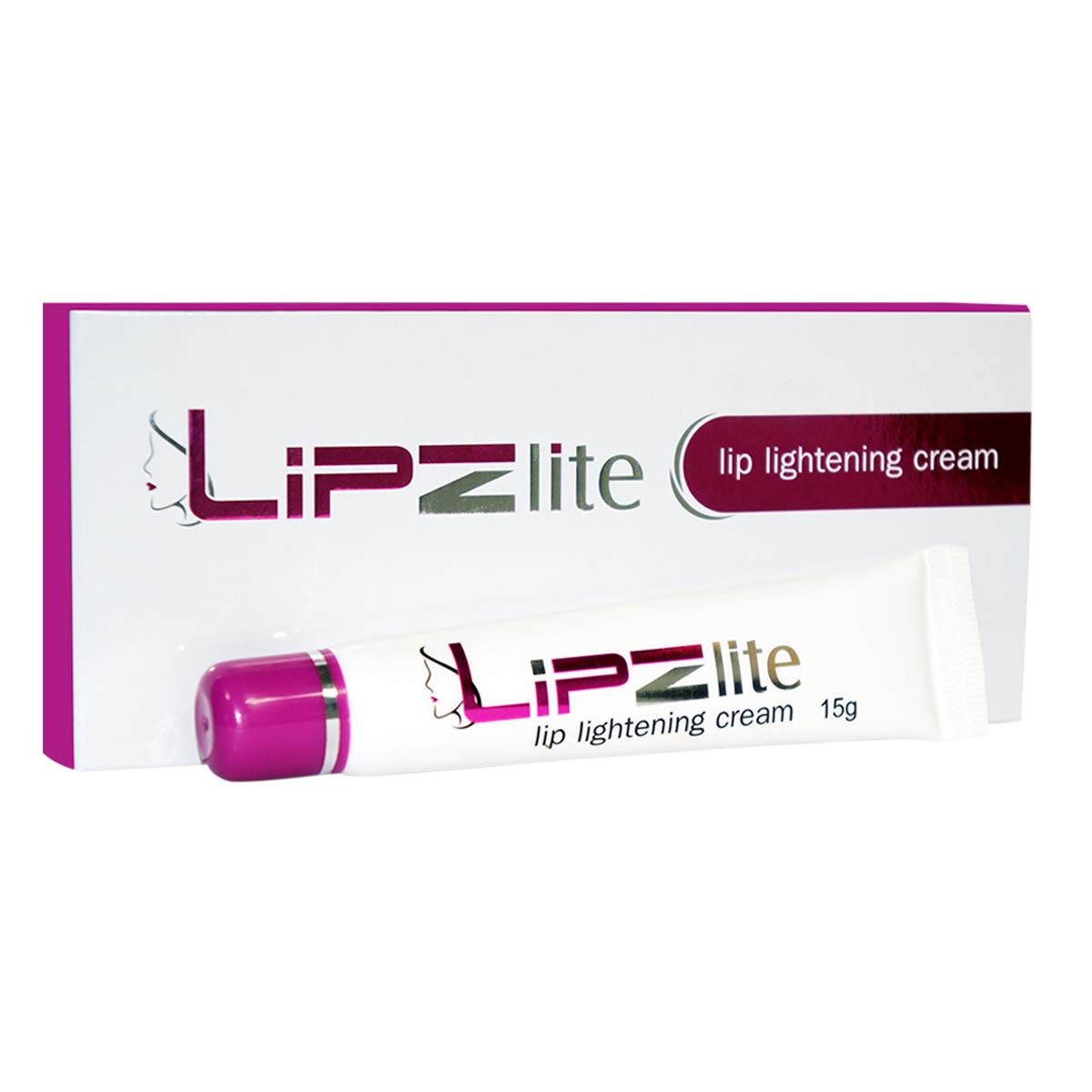 Lipzlite Lip Lightening Cream - 15gm Dark Lip Treatment for Hyperpigmentation | Natural Lip Care for Even Skin Tone | Perfect for Daily Use & Nighttime Lip Care Routine