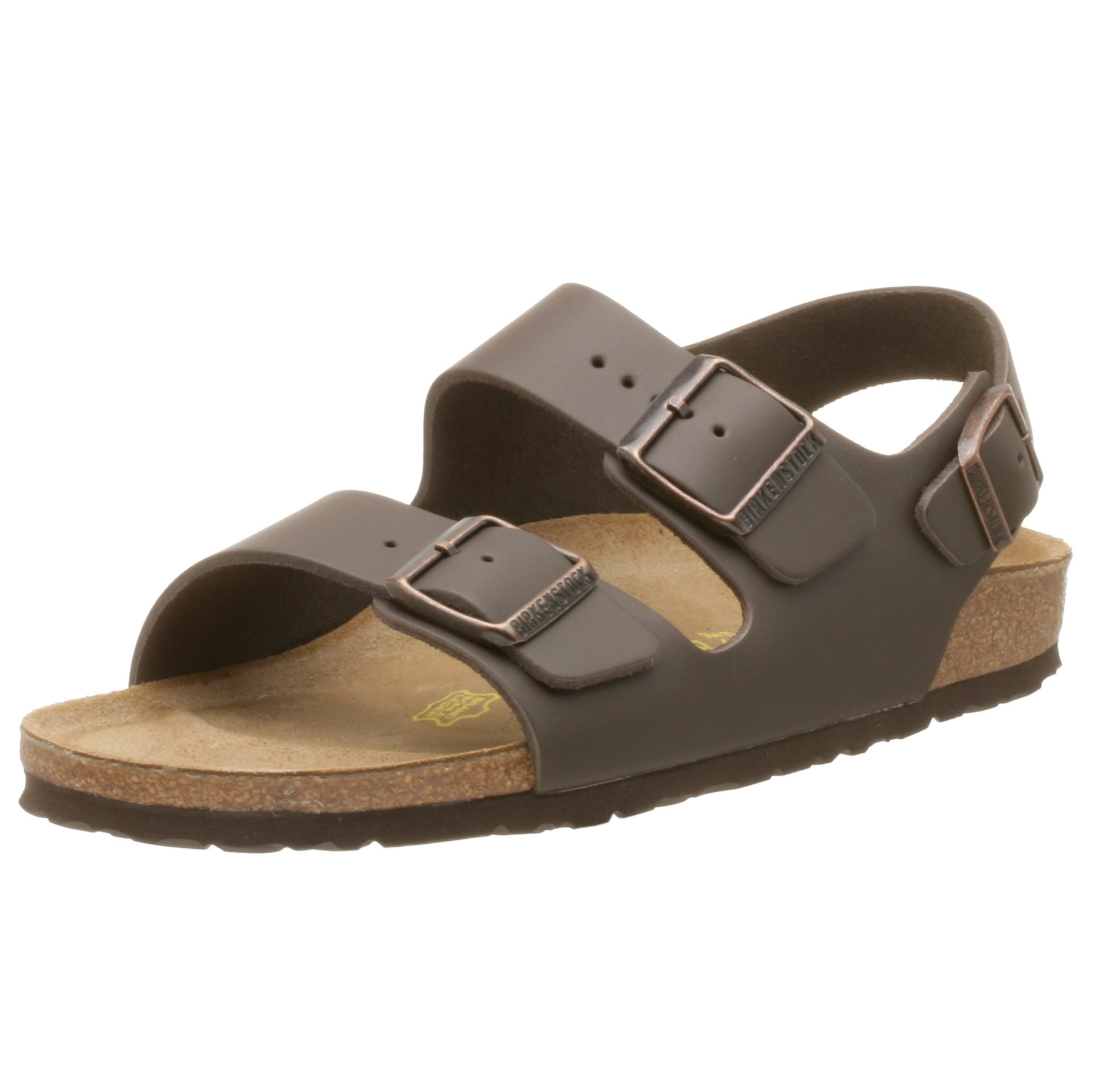 Birkenstock Unisex Milano Leather Sandals - Comfortable Cork Footbed Sandals for Men & Women | Perfect for Beach, Travel & Everyday Wear