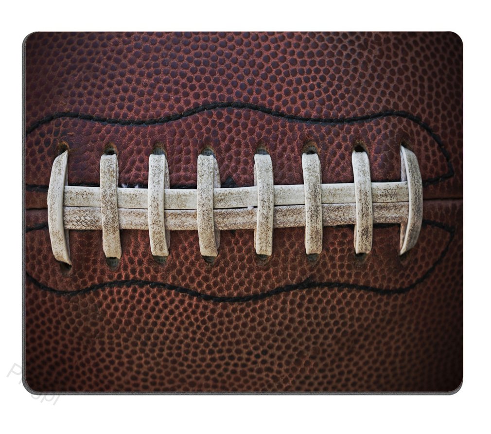 American Football Themed Gaming Mouse Pad - Non-Slip Rubber Base with High-Resolution Sports Photo Design | Perfect for PC Gamers, Office Work & Sports Enthusiasts