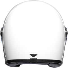 AGV X3000 Mono White Motorcycle Helmet - Lightweight & DOT Certified for Street & Racing - Perfect for Commuting, Track Days & Long Rides