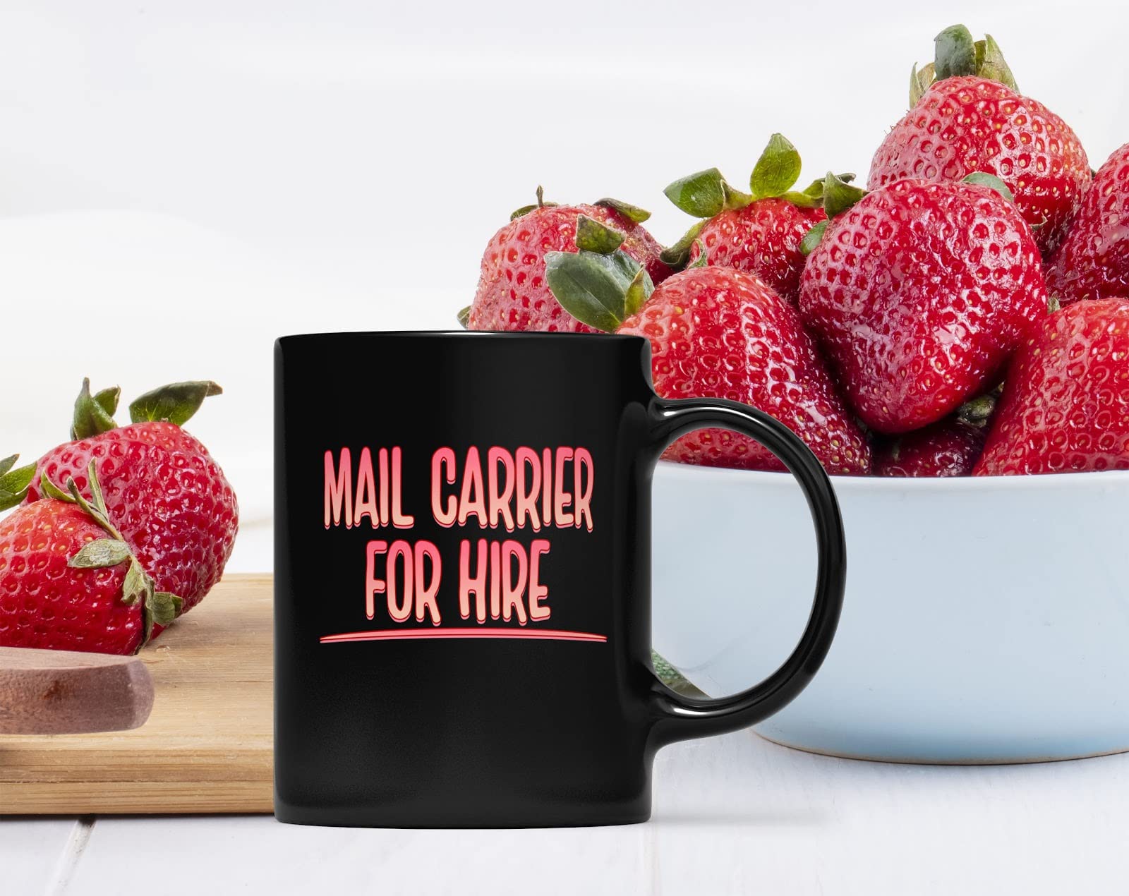 Funny Mail Carrier Appreciation Coffee Mug - Perfect Gift for Postal Workers, Firefighters, Family & Coworkers - Great for Holidays, Birthdays & New Year - Ideal for Office Use, Home Coffee Breaks & Gift Giving (562849)