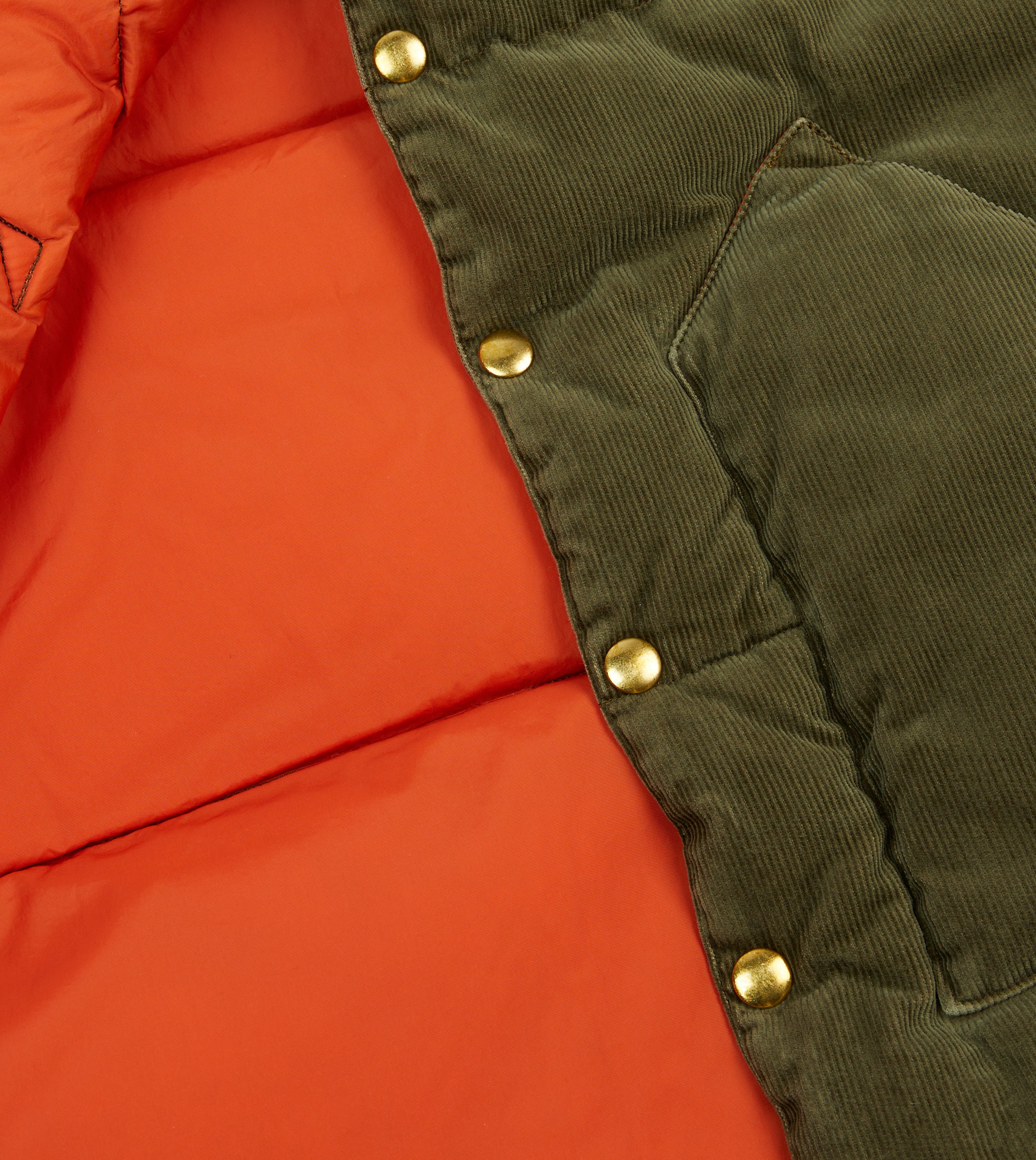 Rocky Mountain Featherbed Drake's Olive Corduroy Christy Down Vest - Warm Winter Layering for Outdoor Adventures & Casual Style