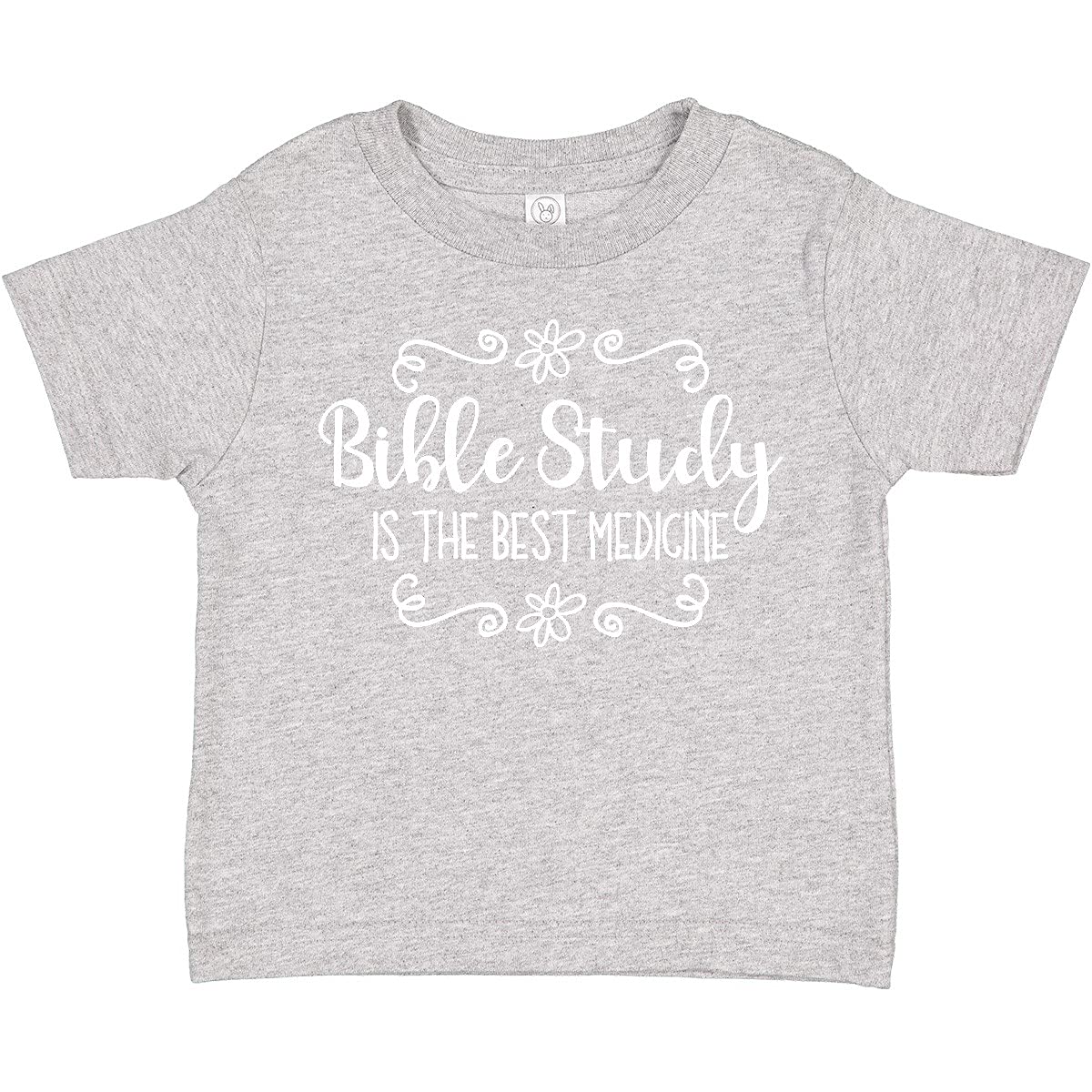 Bible Study Toddler T-Shirt - Best Medicine Design for Kids Church