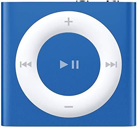 Apple iPod Shuffle 2GB MP3 Player - Portable Music Player with Clip, Blue (White Box Packaging) | Perfect for Running, Gym Workouts & Outdoor Activities