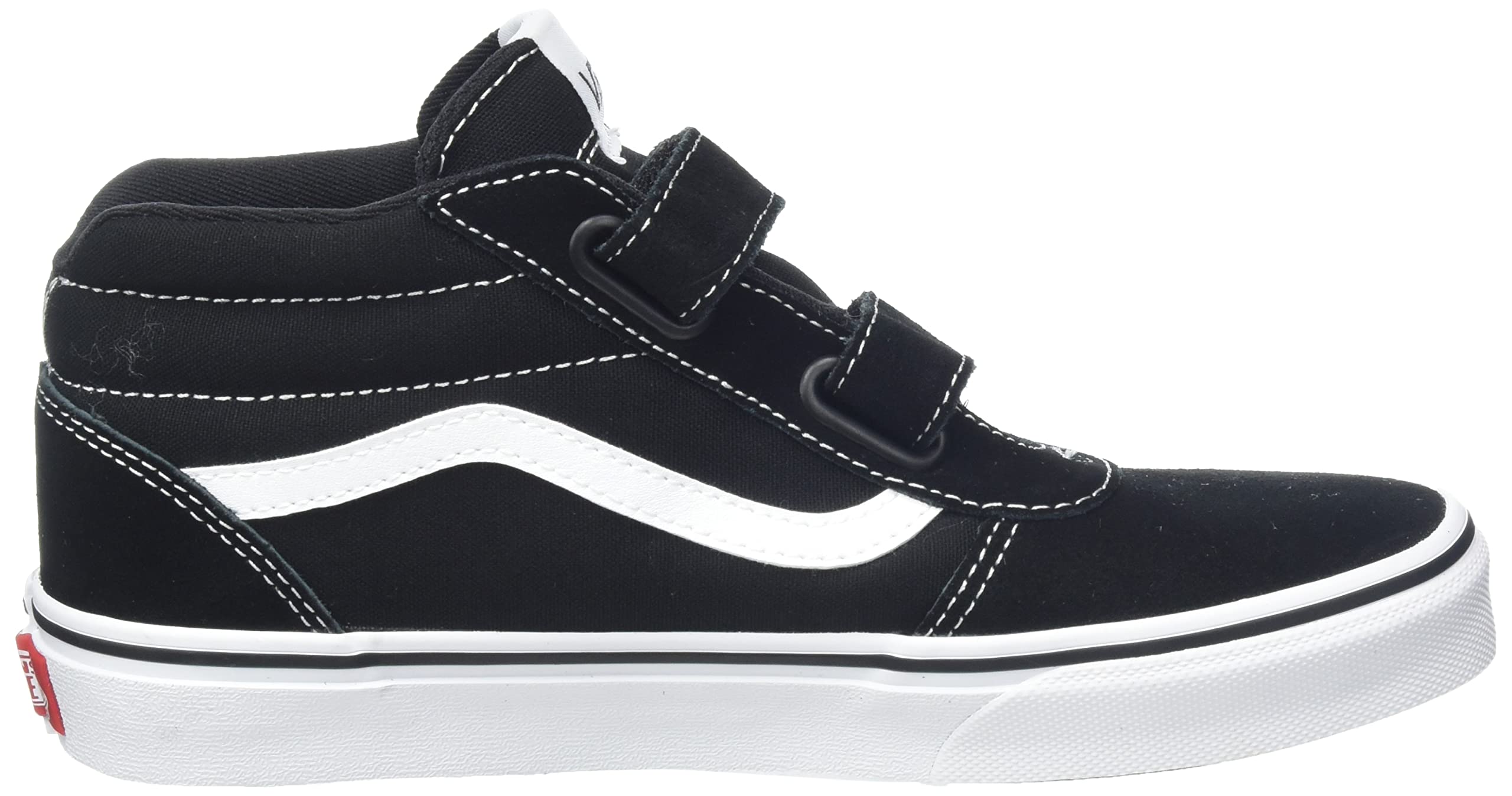 Vans Unisex Kid's Ward Mid V Sneakers - Comfortable Skate Shoes for Boys & Girls - Perfect for School, Skateboarding & Casual Wear