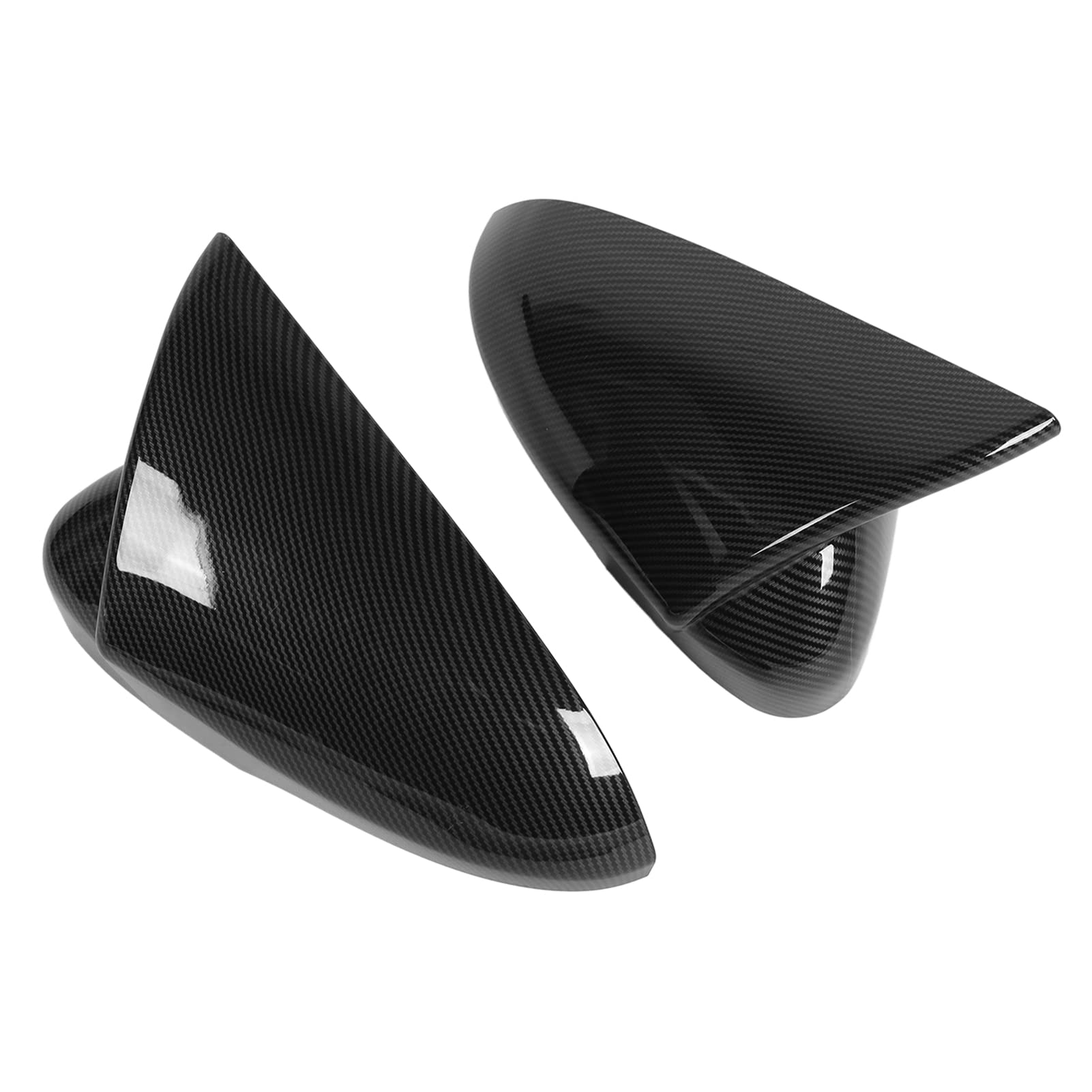 Carbon Fiber Side Door Mirror Guard - Anti-Scratch, UV Protective, Rustproof Rearview Mirror Cover Trim for Cars | Durable & Abrasion Resistant | Perfect for Daily Commuting, Road Trips & Vehicle Protection
