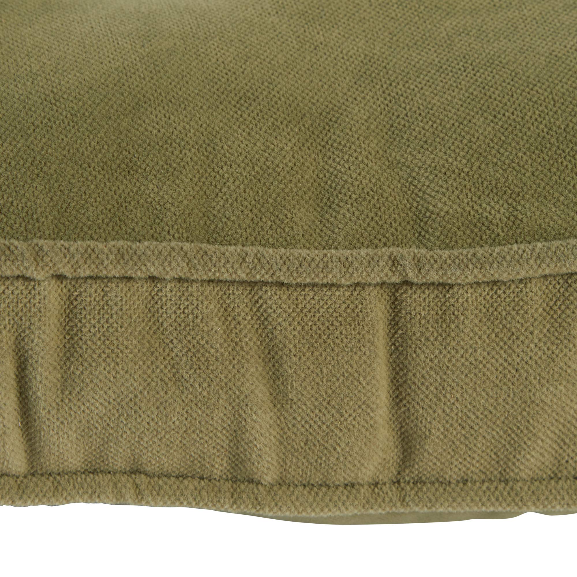 Premium 2-Piece Rocking Chair Cushion Set for Patio & Porch - South Pine Hampton Style in Moss Green - Comfortable Outdoor Furniture Cushions for Porch Swings, Rocking Chairs & Garden Seating