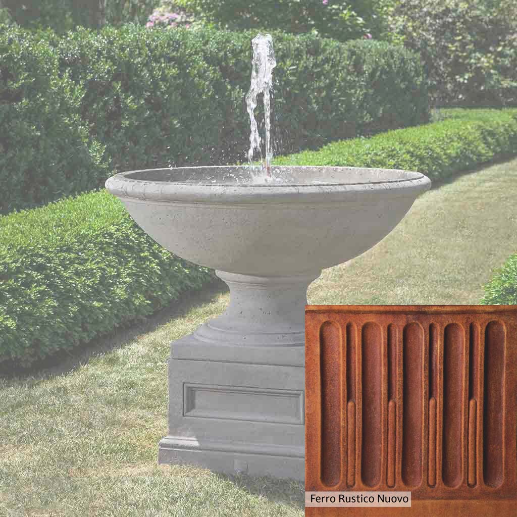 Campania International Condotti Outdoor Fountain - Elegant Garden Water Feature for Patio, Yard & Landscape Decor