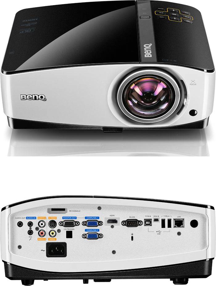 BenQ MX822ST XGA 3D Ready DLP Projector - Multi-Region Compatible for Home Theater, Classroom & Business Presentations