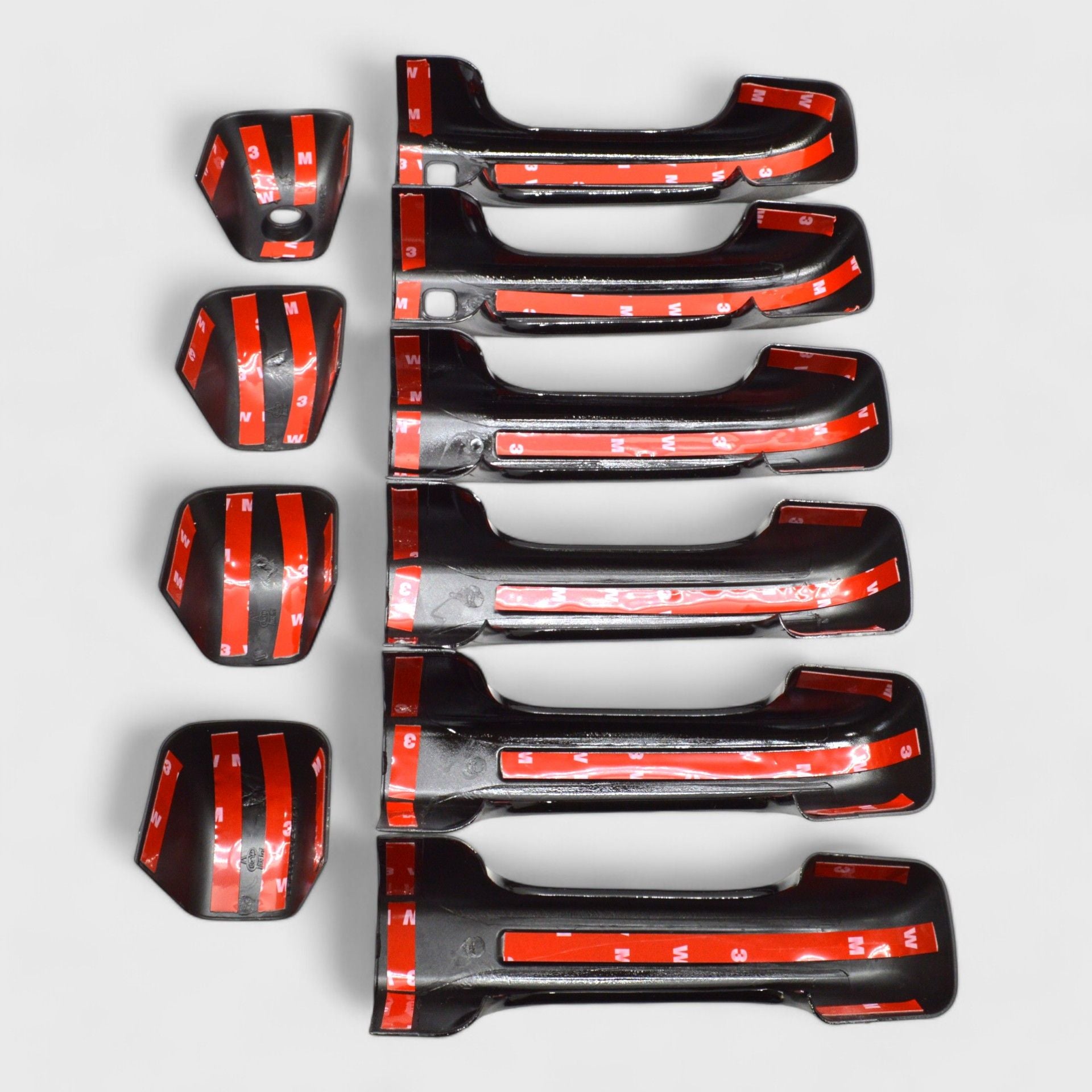 Gloss Black Chrome Delete Door Handle Cover Set for Ram 1500 - Upgrade Your Truck's Style & Protection (2019-2023 Models) | Perfect for Off-Roading, Car Shows & Daily Driving