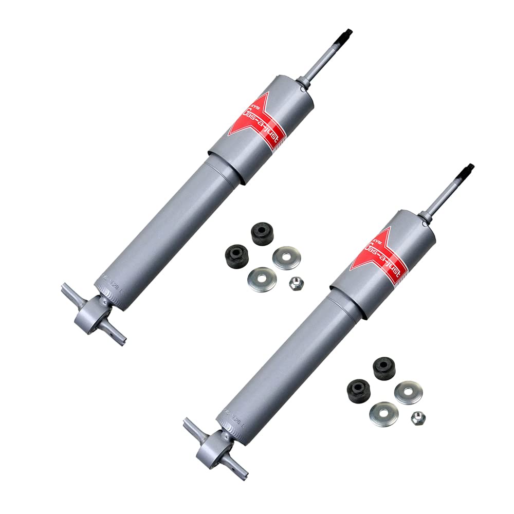 BuyAutoParts 77-61413AU New Pair Front Gas-A-Just Shocks Struts for Chevy Express 1500 & 2500 - Heavy Duty Suspension Upgrade for Smooth Rides & Towing