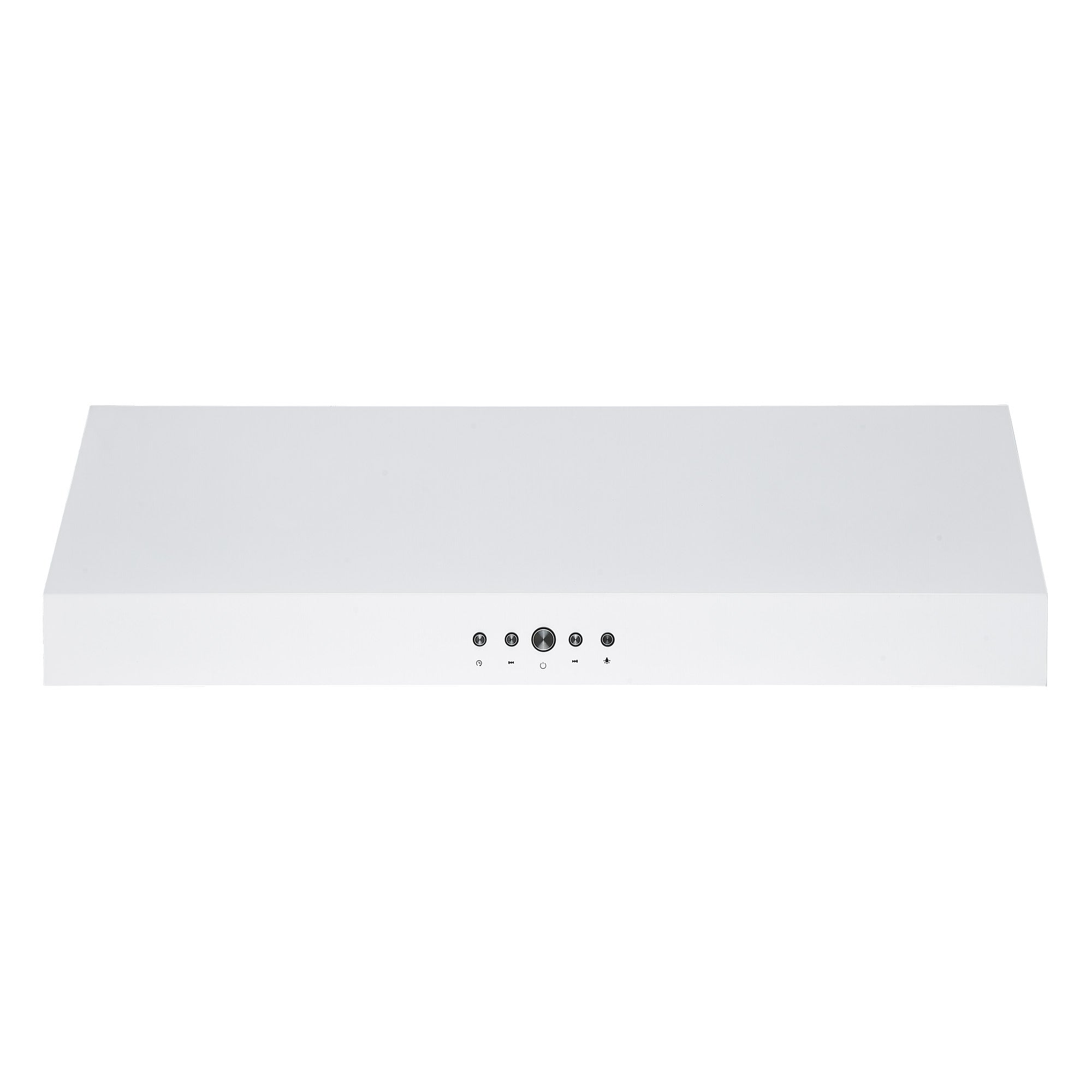 Ancona 30 Inch Ducted Under Cabinet Range Hood in White - Powerful Kitchen Ventilation for Smoke & Odor Removal - Perfect for Home Cooking, Baking & Grilling