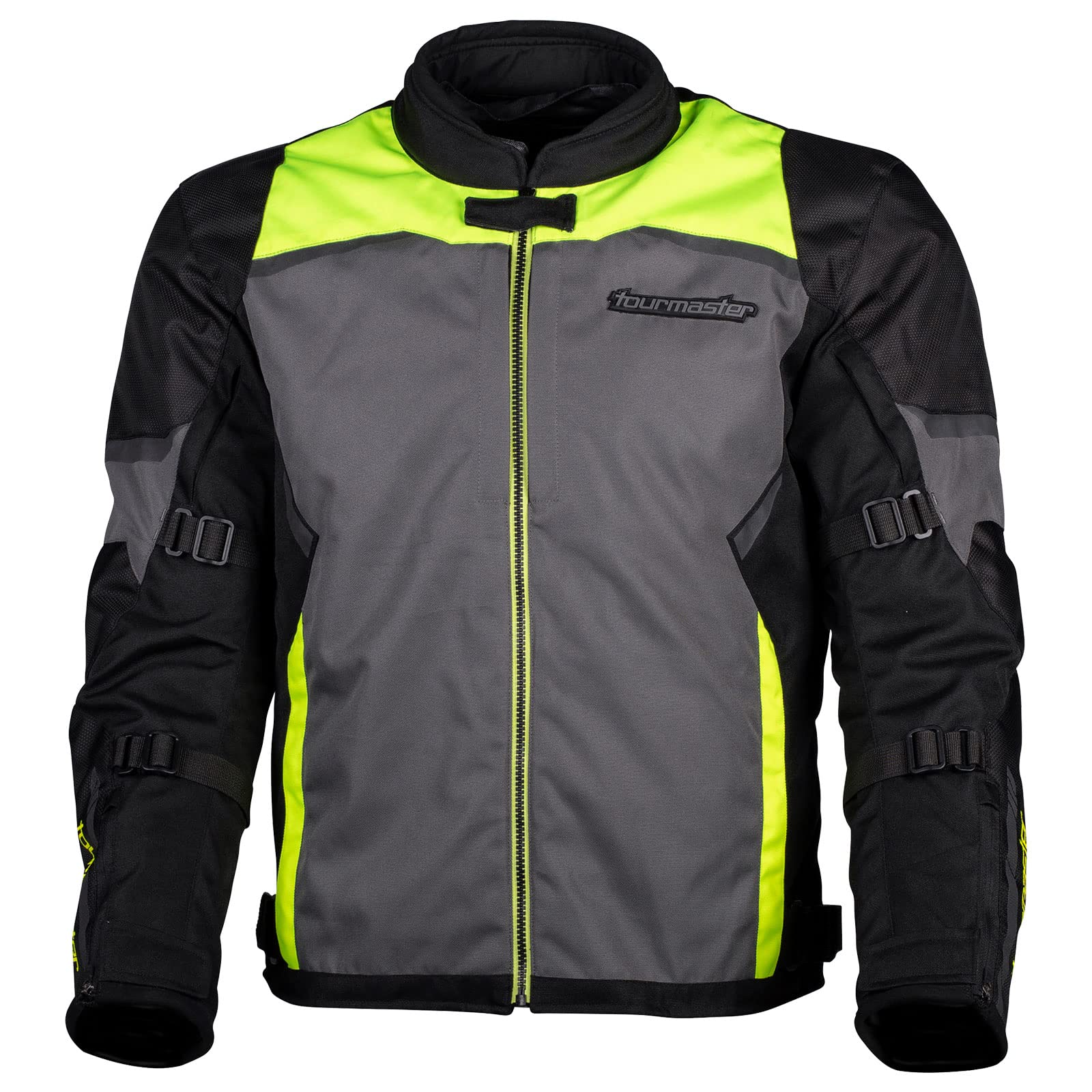 Tourmaster Men's Intake Motorcycle Jacket - Breathable Protective Riding Gear for All Seasons | Perfect for Street Biking, Commuting & Long-Distance Tours