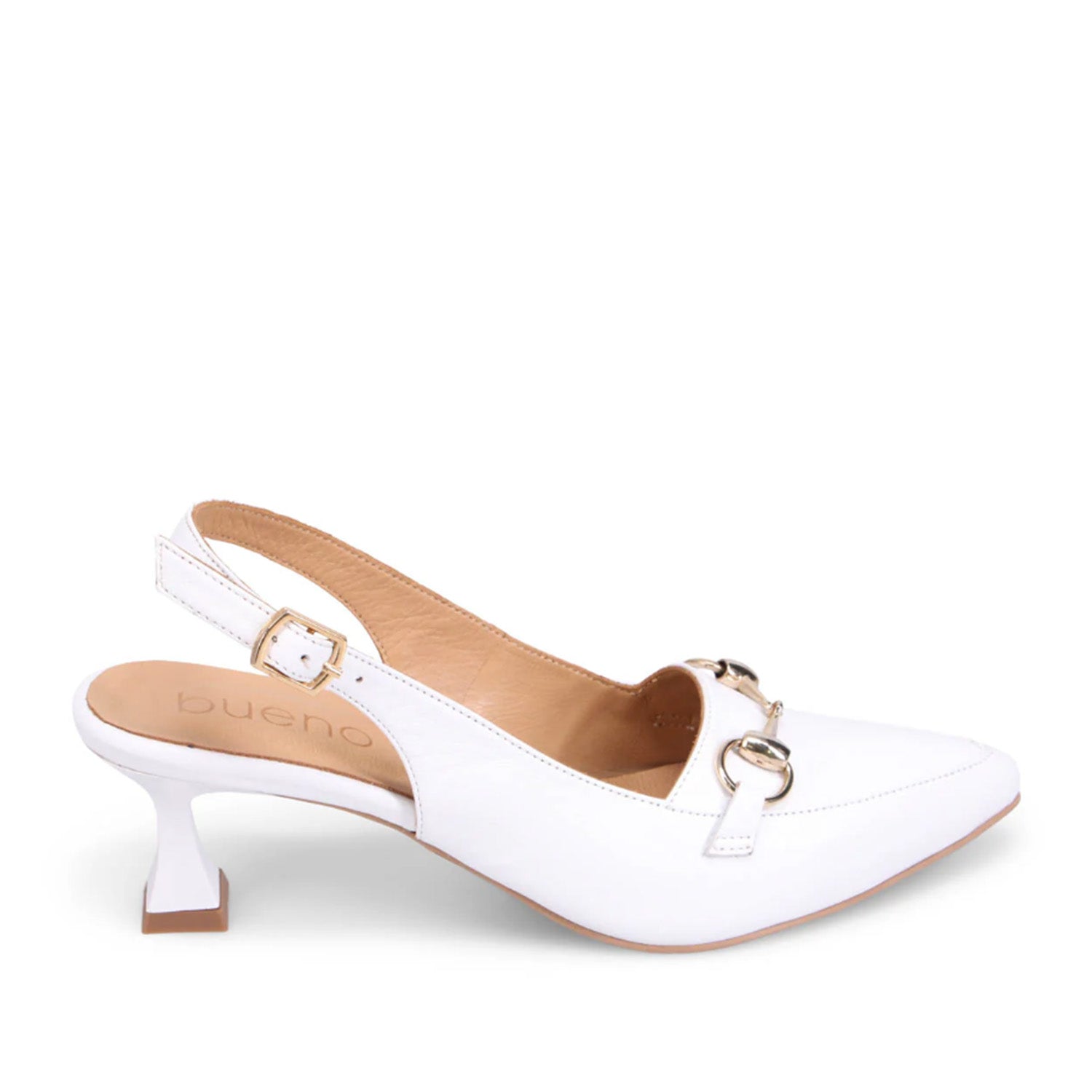 Bueno Women's Valarie White Dress - Elegant Casual Summer Dress for Women, Perfect for Parties, Weddings, and Office Wear