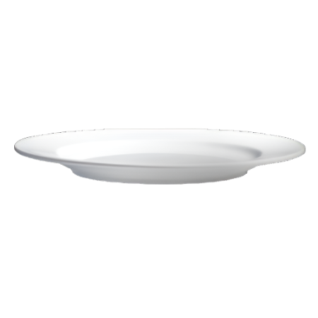 Cameo 210 121 Imperial White 12-Inch Rim Plate - Set of 12 - Elegant Dinnerware for Fine Dining & Special Occasions