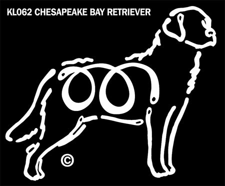 Chesapeake Bay Retriever Dog Car Window Decal - Waterproof Vinyl Sticker for Cars, Trucks, Laptops - Perfect for Pet Lovers & Outdoor Enthusiasts
