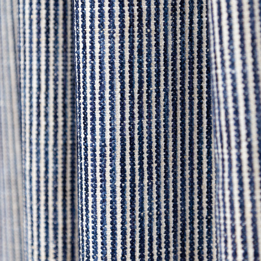 Marklin Stripe Ink Blue 34 - High-Quality Remnant Fabric for DIY Crafts, Quilting & Home Decor | Perfect for Sewing Projects, Upholstery & Fashion Accessories