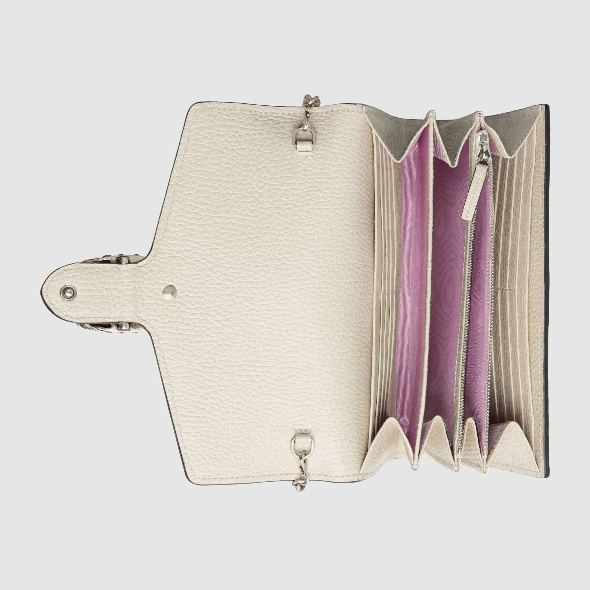 Gucci Dionysus Mini Leather Chain Bag for Women - White Luxury Crossbody Purse | Perfect for Parties, Dates & Evening Events