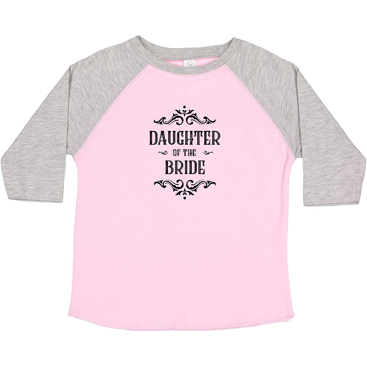 Inktastic Daughter of The Bride Toddler T-Shirt - Cute Flower Girl Outfit for Weddings, Family Photos & Special Occasions